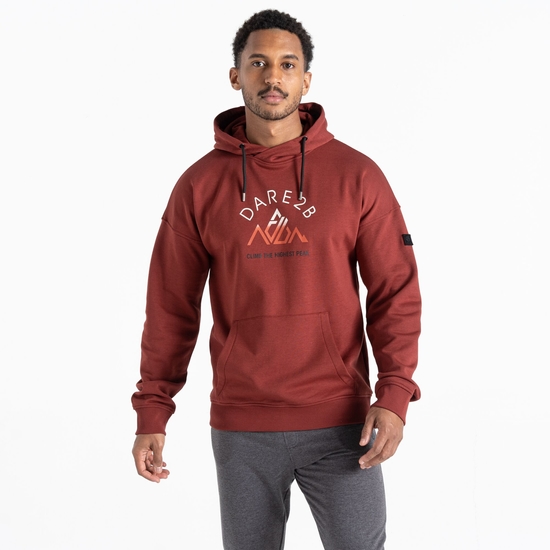 Dare 2b - Men's Distinctly Graphic Hoodie Madder Brown