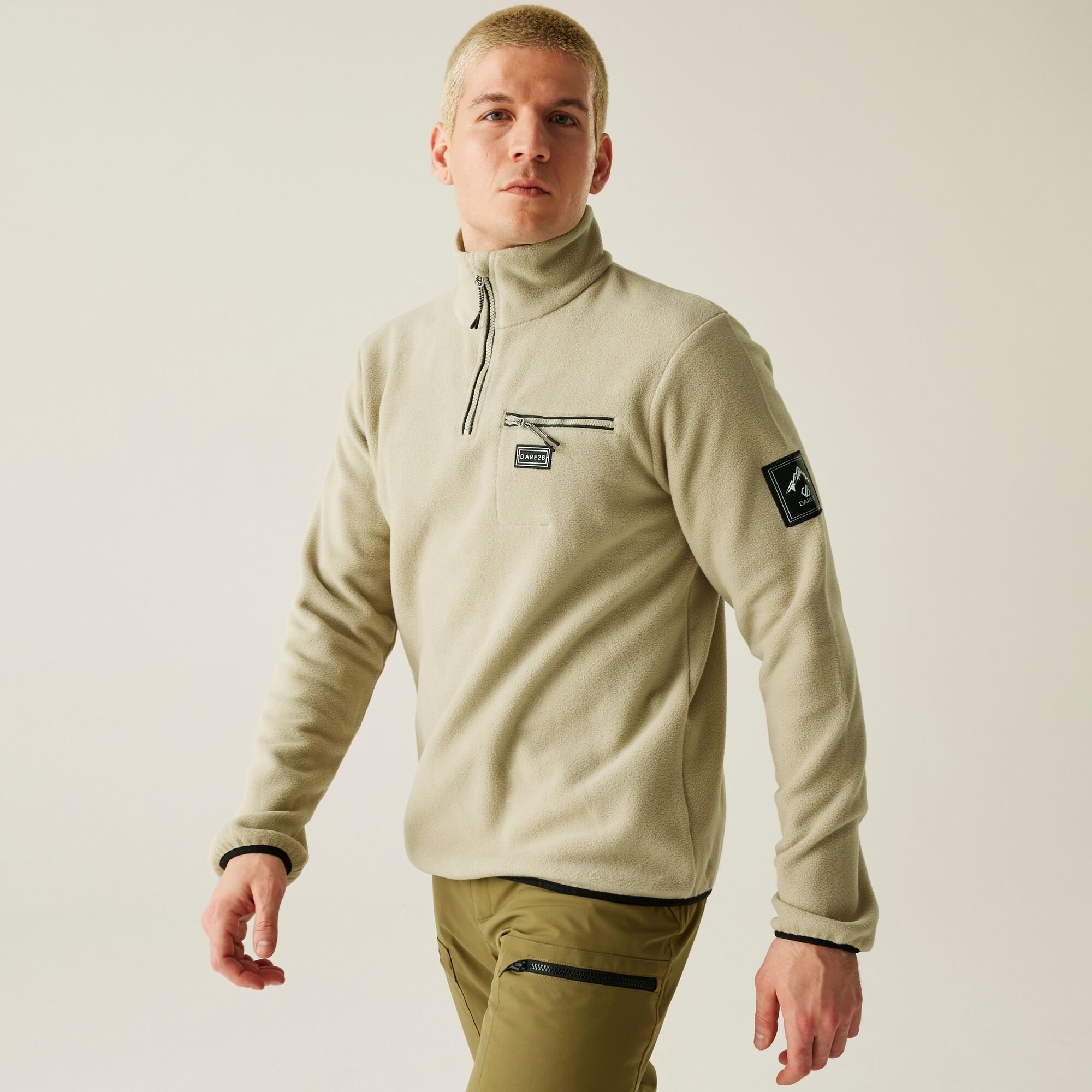 Dare 2B Men's White Affinity Fleece Size: Xxl - Image 2
