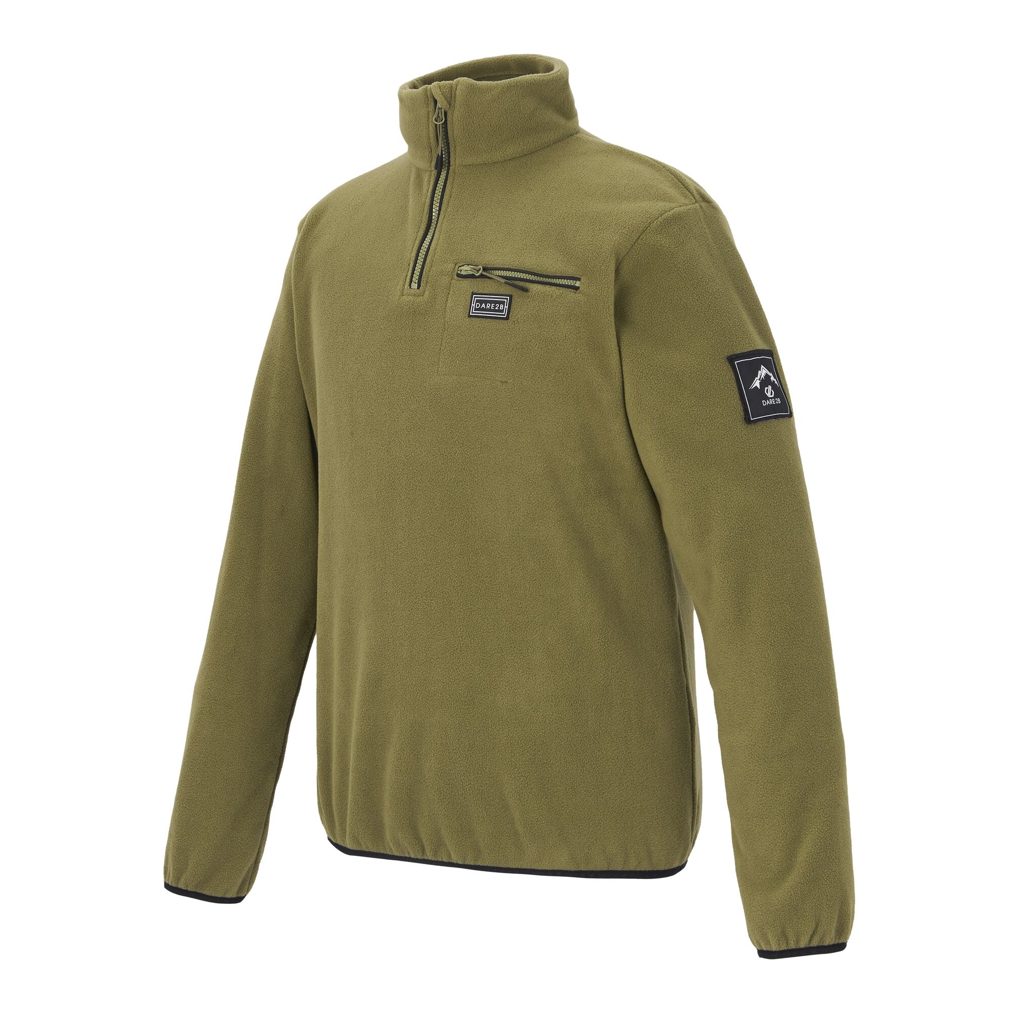 Dare 2b   Polar męski z suwakiem 1/4 Affinity Zielony
