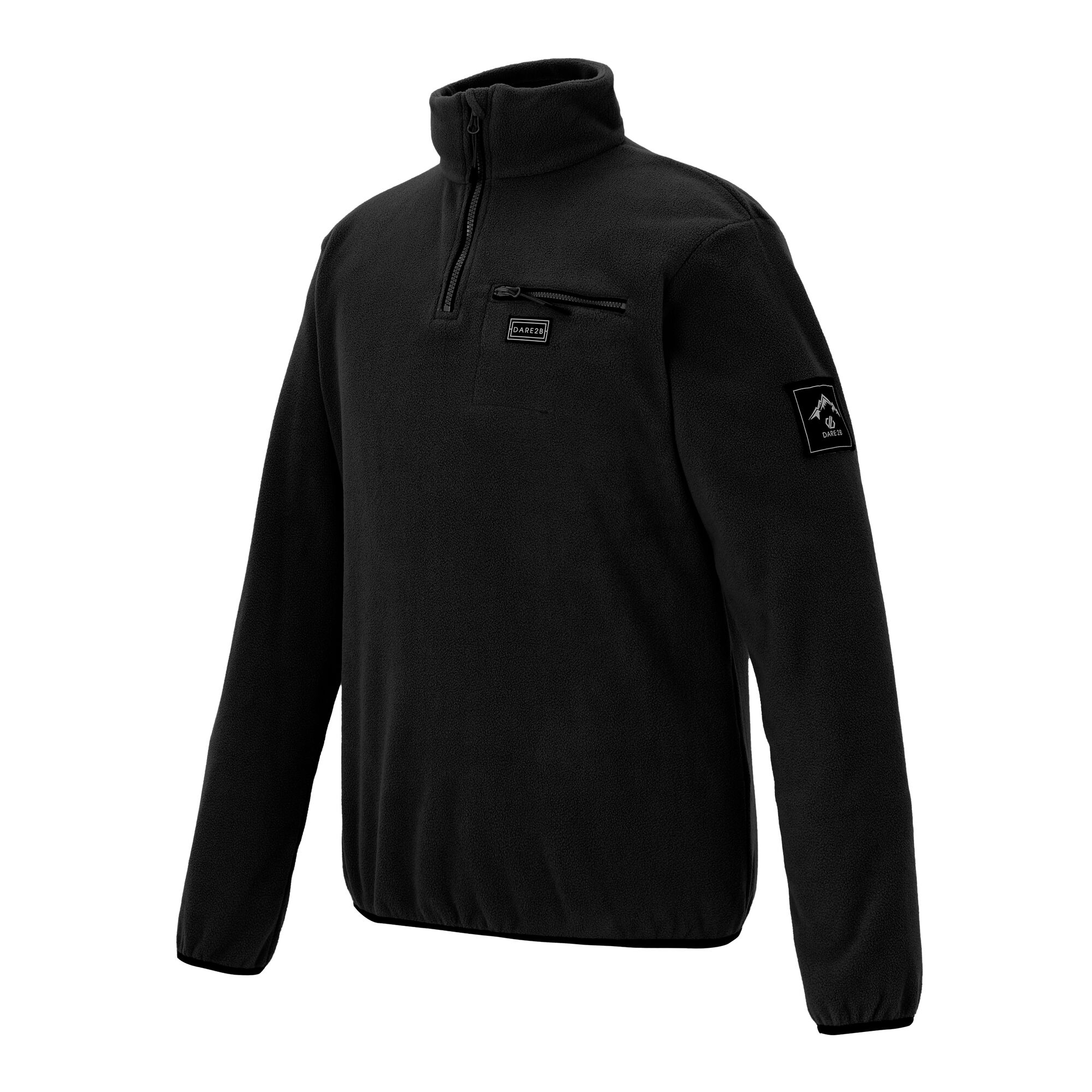 Dare 2b   Polar męski z suwakiem 1/4 Affinity Czarny