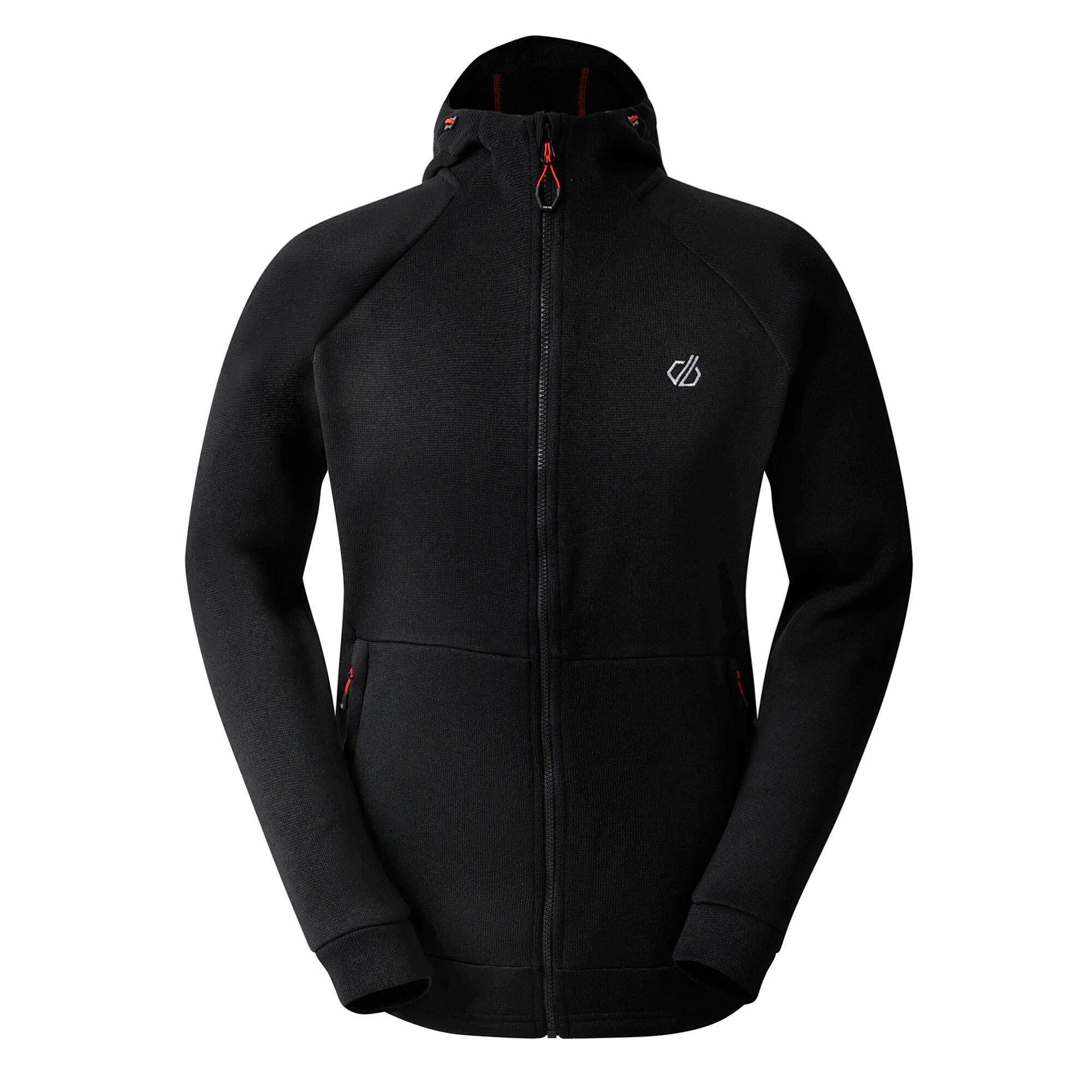 Dare 2b Męski polar z kapturem Shielding Czarny
