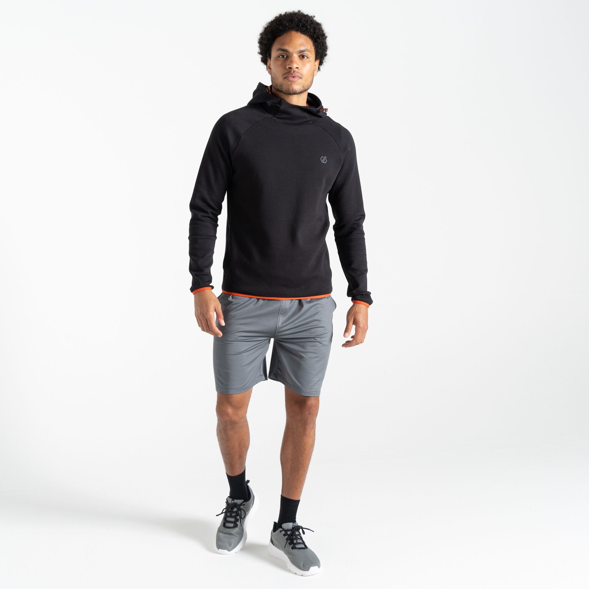 Dare 2b - Męska Bluza z Kapturem Momentum Czarny