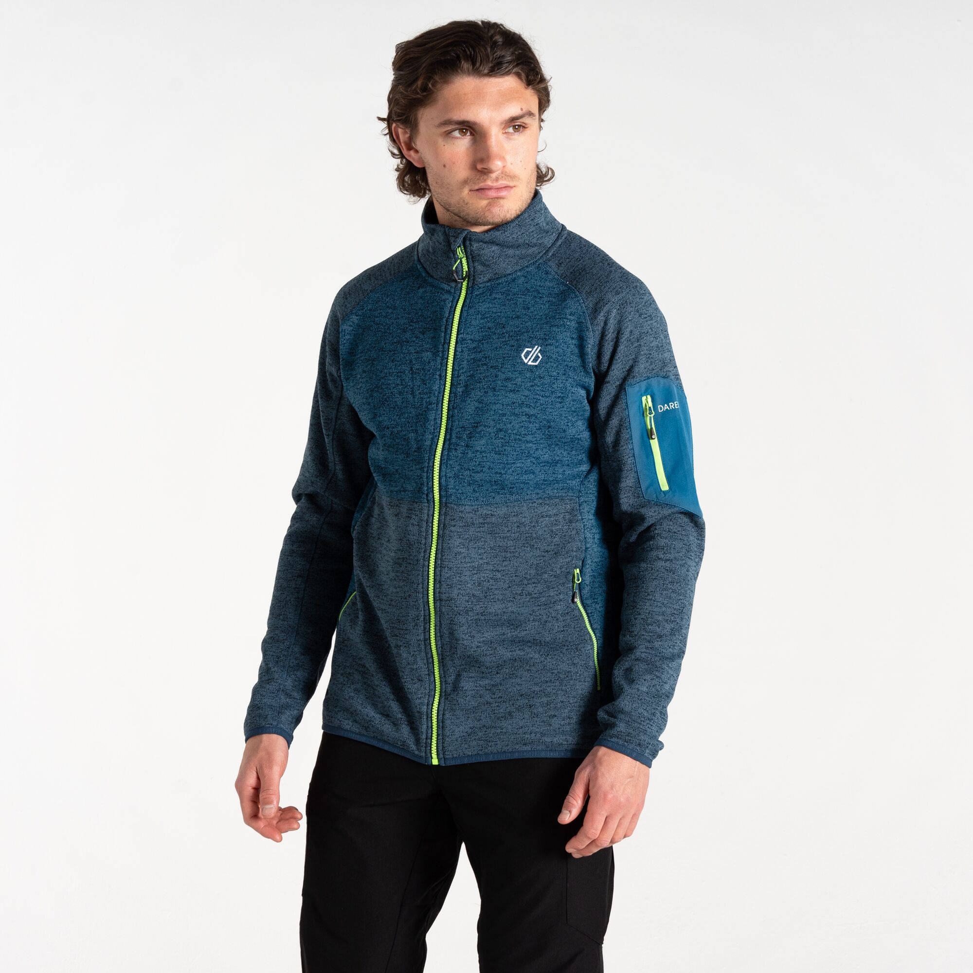 Dare 2b - Męski Polar Torrek Thermal Niebieski, Rozmiar: S