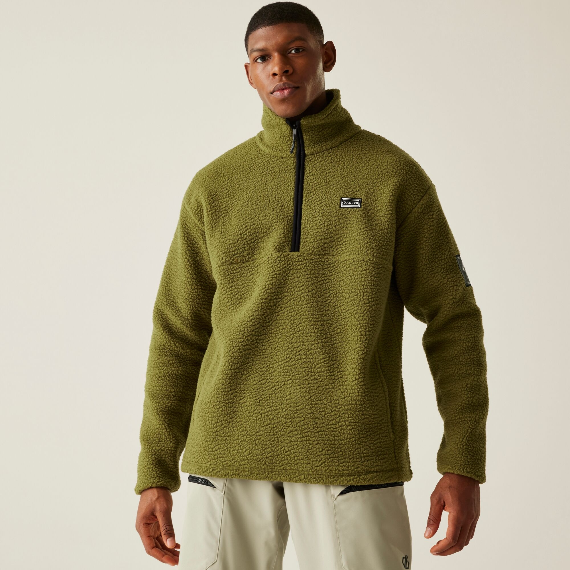 Dare 2b Polar męski z suwakiem 1/2 Twin Tip Zielony