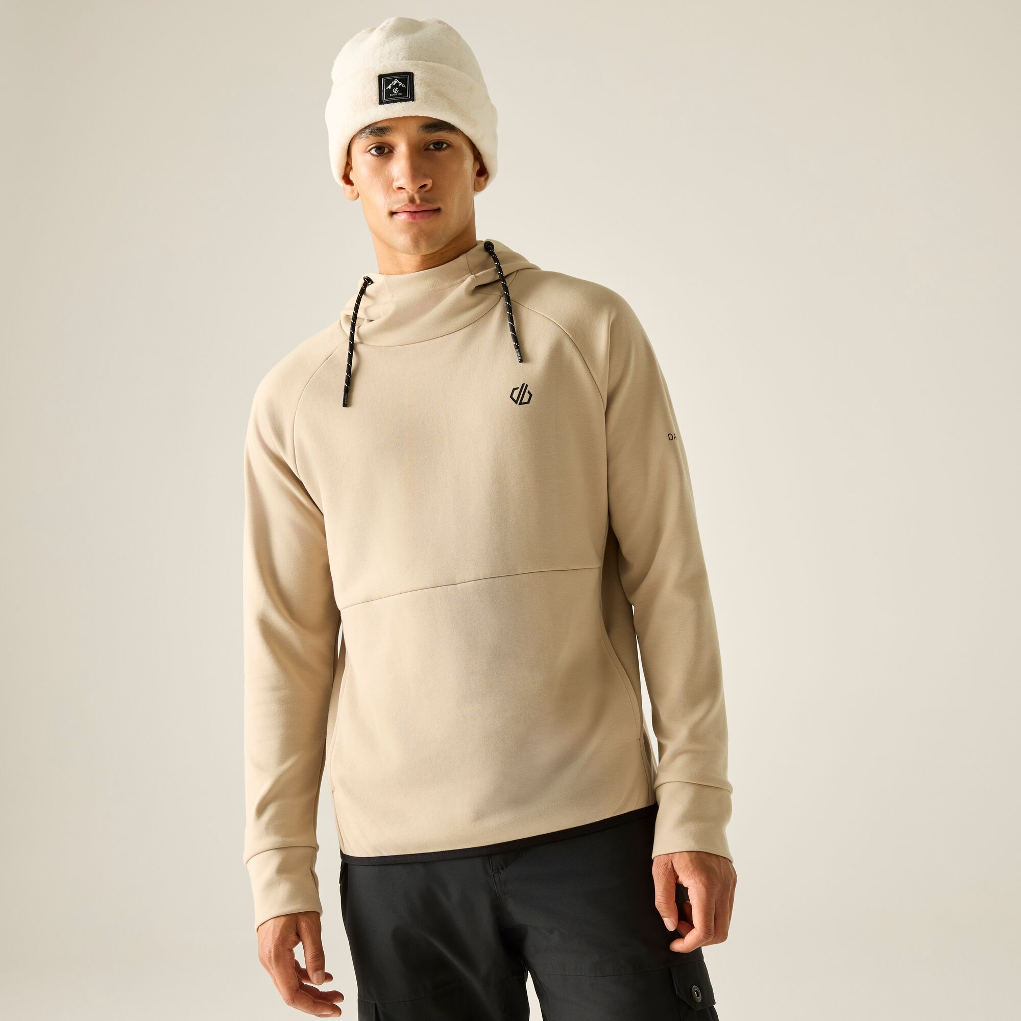 Dare 2B Men's White Ollie Hoodie, Cotton, Cotton Size: Xs - Image 3