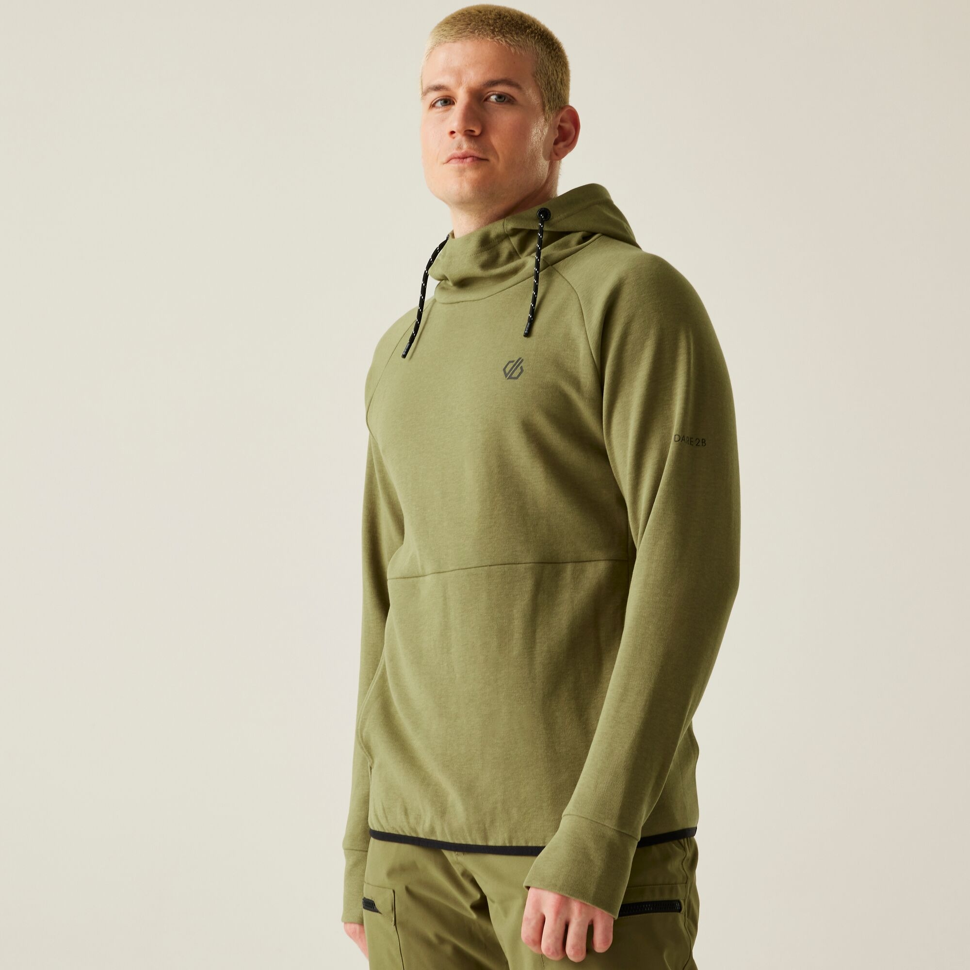 Dare 2b Bluza męska z kapturem Ollie Zielony