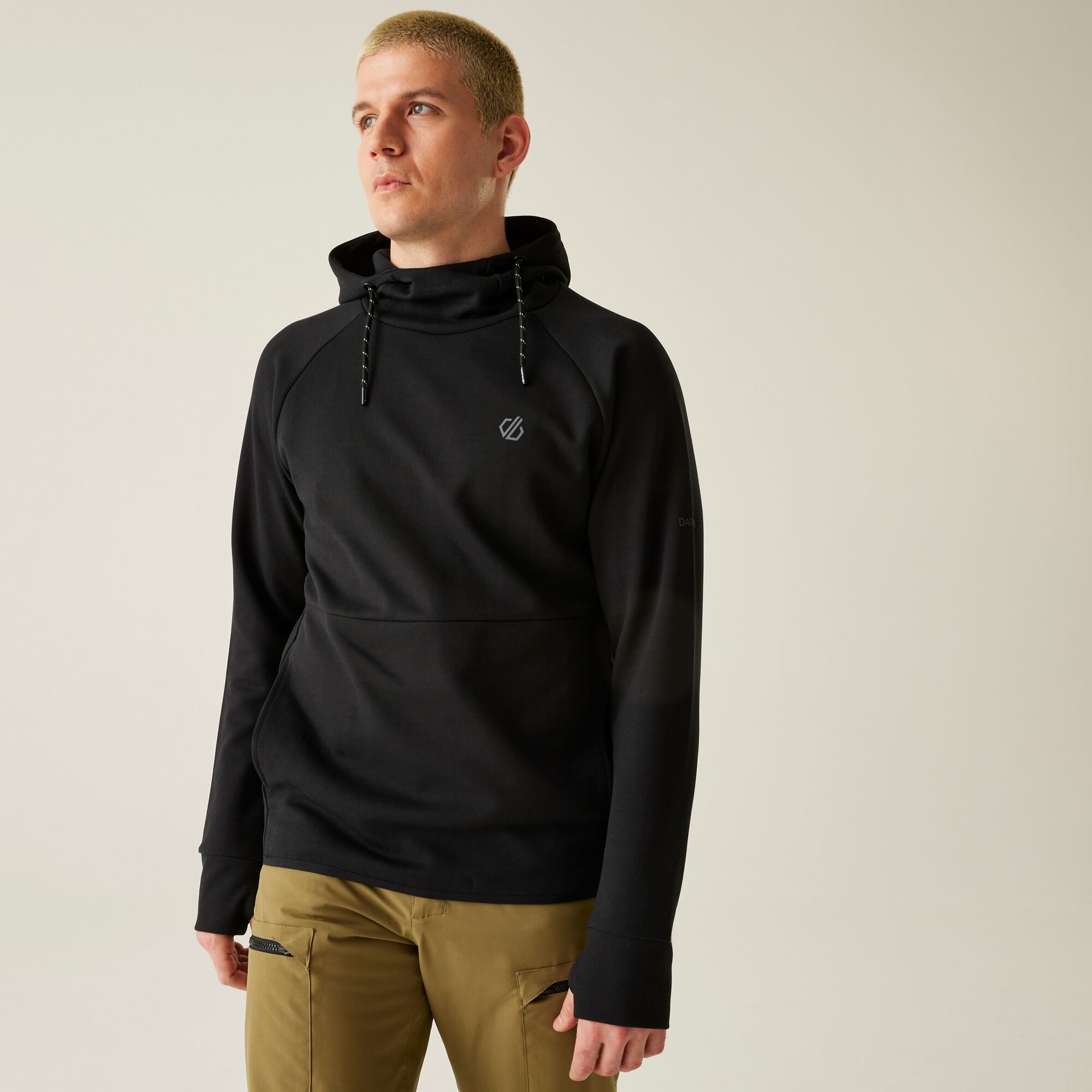 Dare 2b Bluza męska z kapturem Ollie Czarny