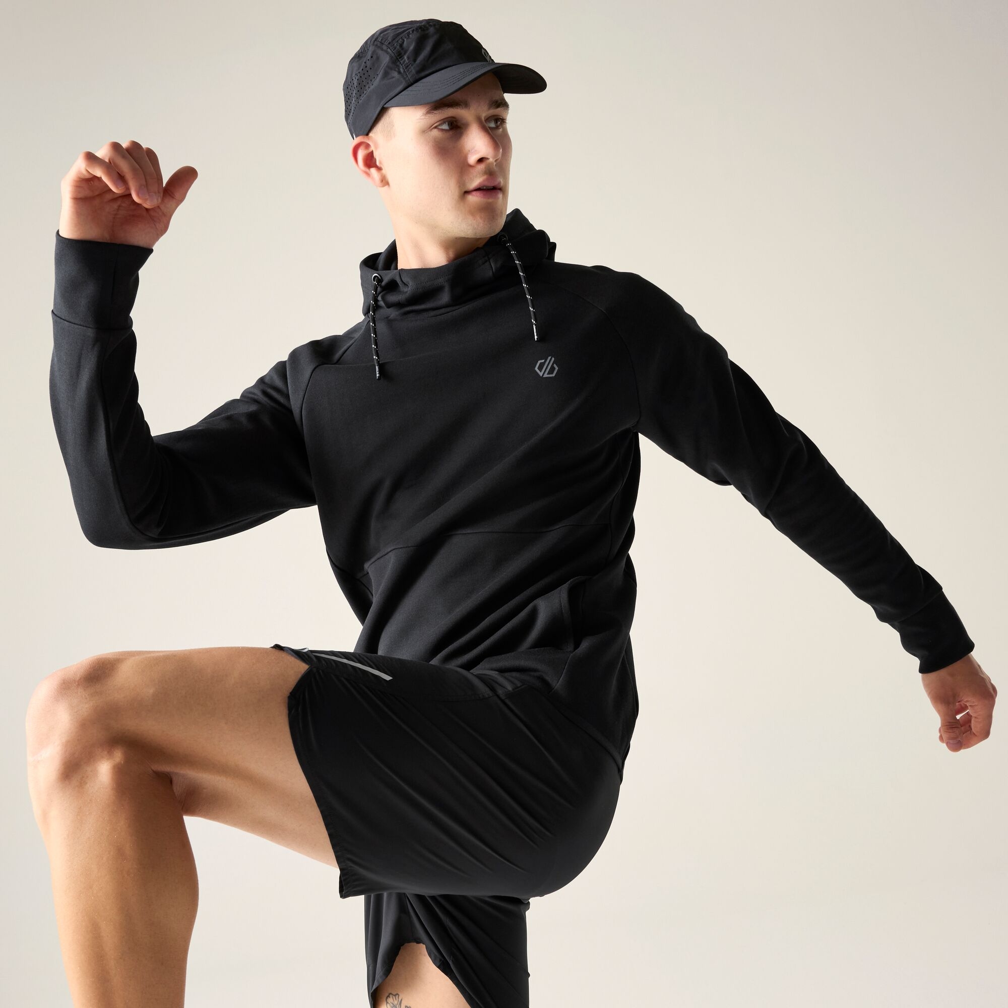 Dare 2b Bluza męska z kapturem Ollie Czarny