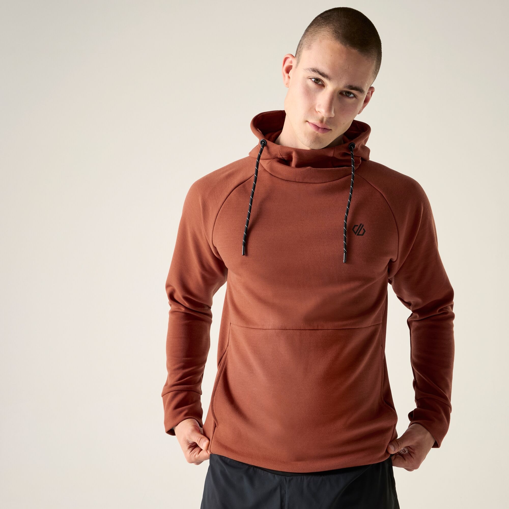 Dare 2b Bluza męska z kapturem Ollie Pomarańczowy