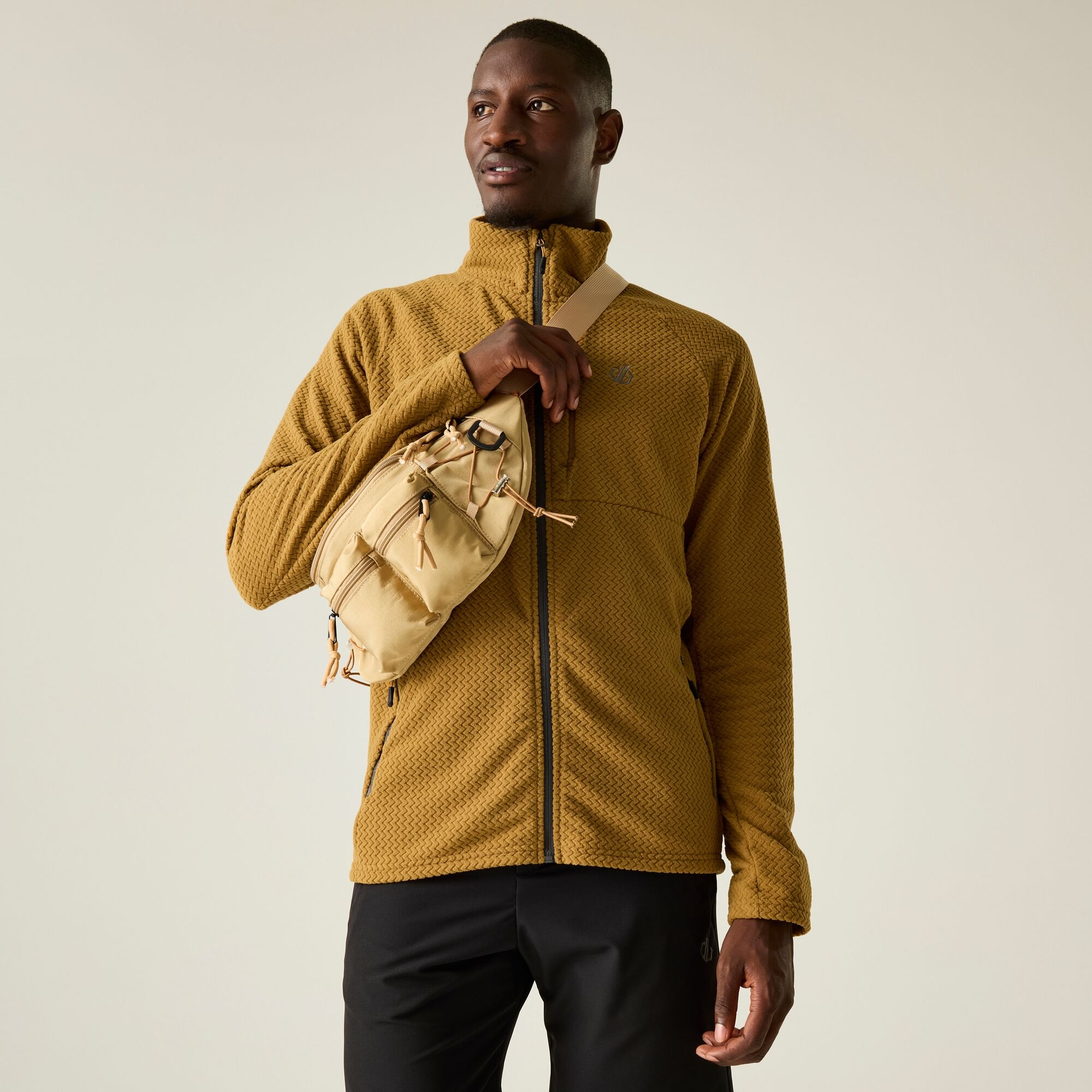 Dare 2b Polar męski rozsuwany Switch Out Pro Brązowy