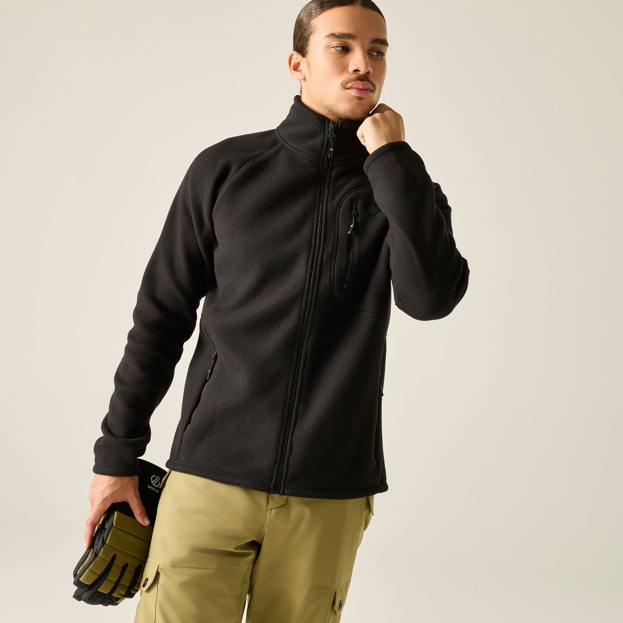 Dare 2B Men's Thermaflex Fleece - Black Xxxl