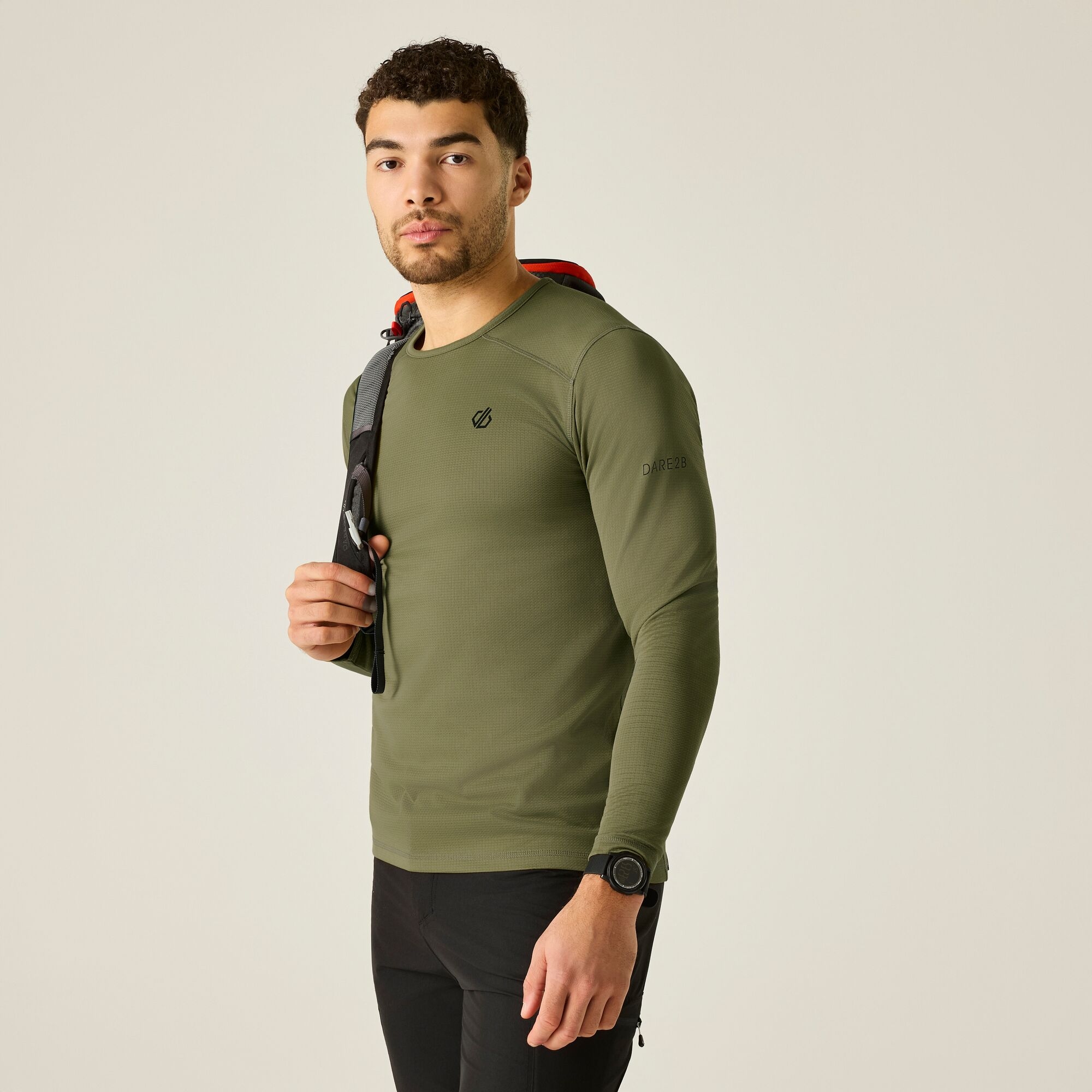Dare 2b   Bluza męska Ventura Grid Zielony