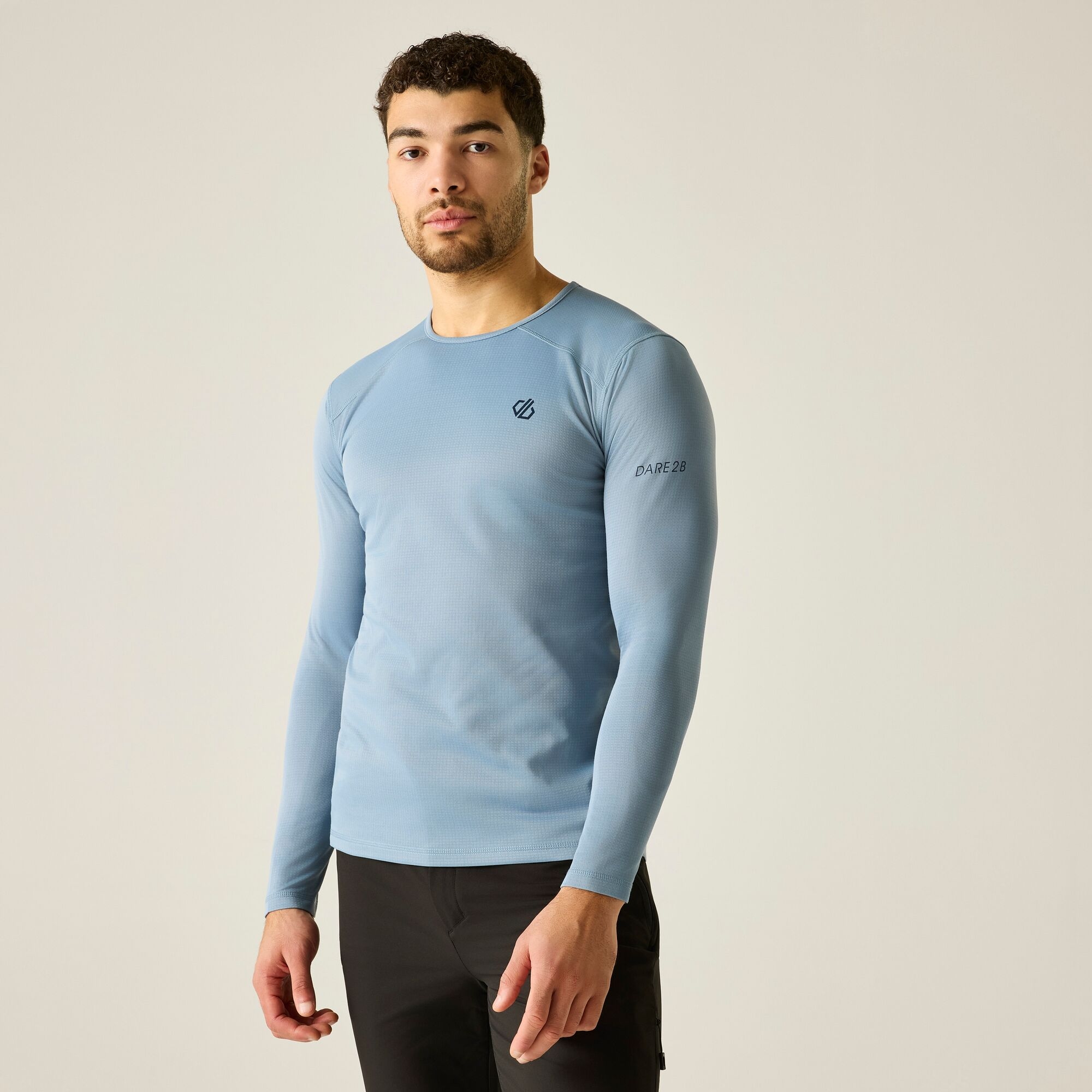 Dare 2b   Bluza męska Ventura Grid Niebieski