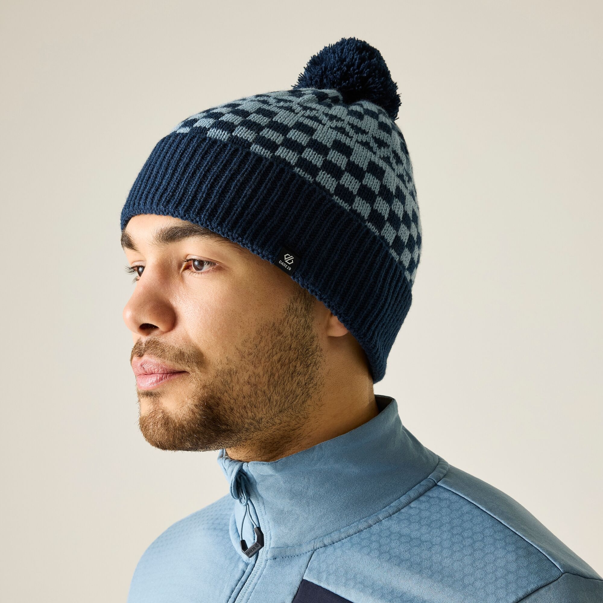 Dare 2B Men's Pom Bobble Hat Blue