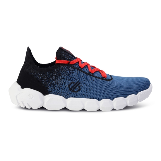 Dare 2b - Men's Hex-At Recycled Trainers Stellar Blue Burnt Salmon