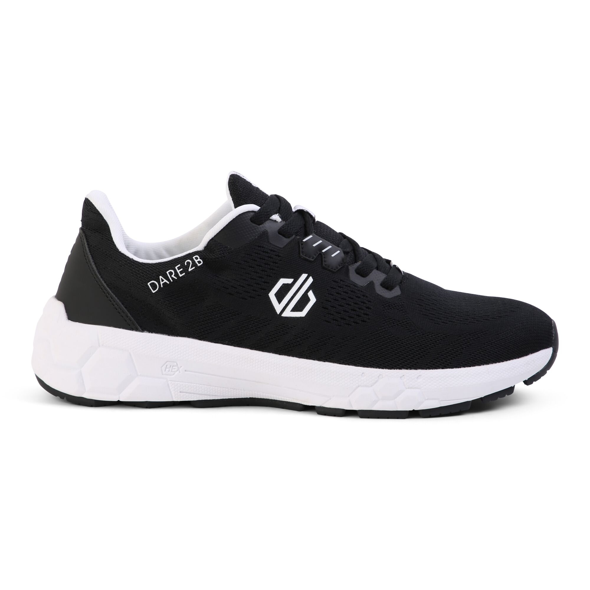 Dare 2b - Męskie Buty Sportowe Hex Rapid Czarno-biały, Rozmiar: 44