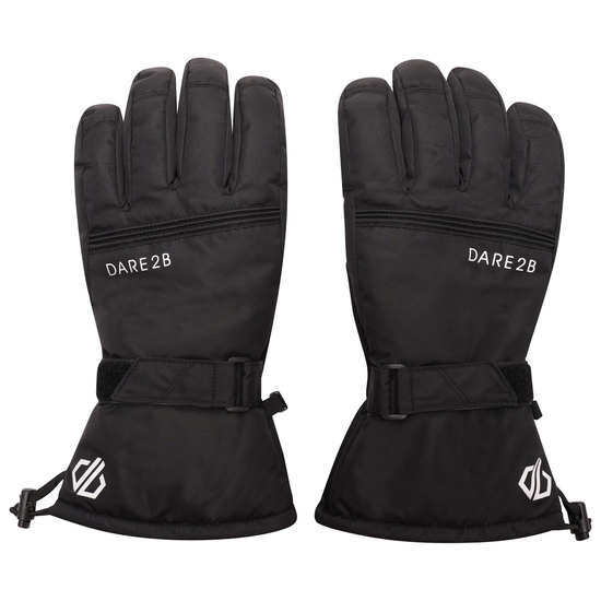 Dare 2b - Men's Worthy Waterproof Ski Gloves Black