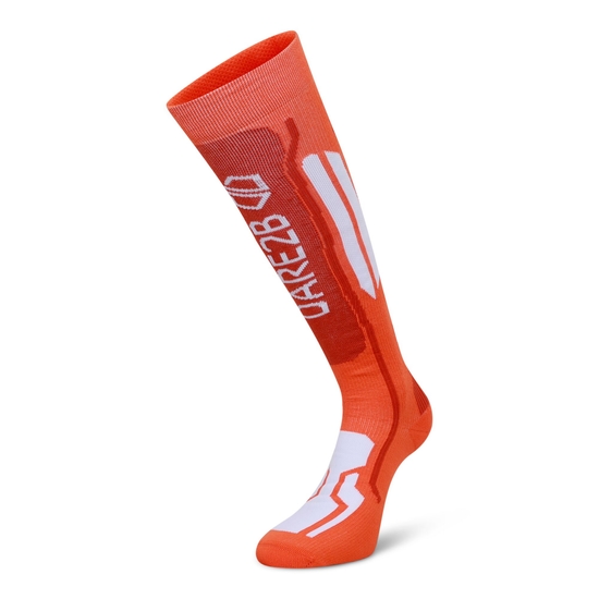 Dare 2b - Men's Performance Premium Ski Socks Puffins Orange Brown