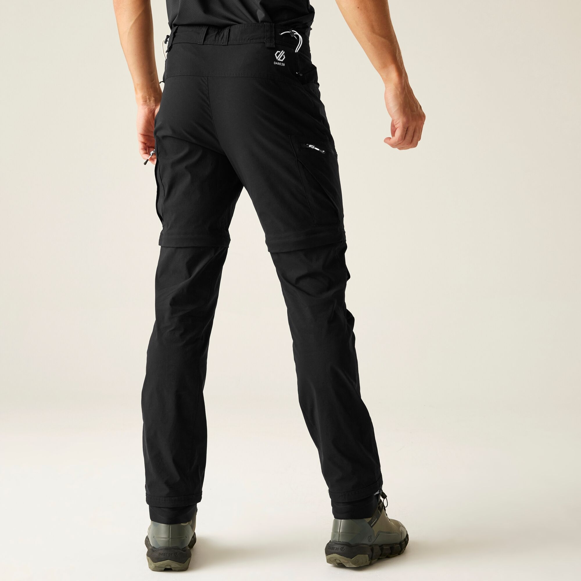 Dare 2b Spodnie męskie z odpinanymi nogawkami Tuned In II Czarny