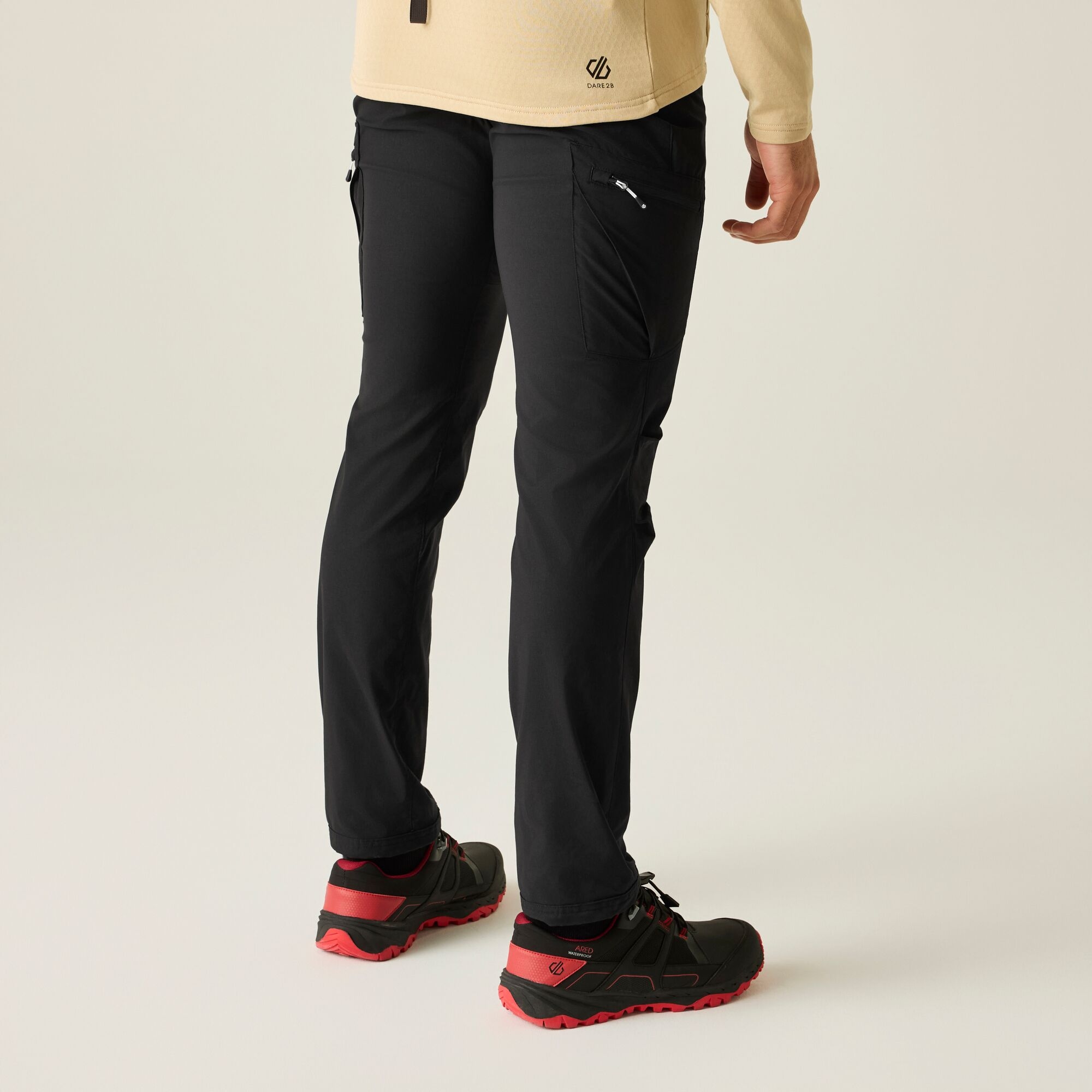Dare 2B Men's Tuned In Ii Multi Pocket Zip Off Walking Tro Black Size 36 R - Image 2