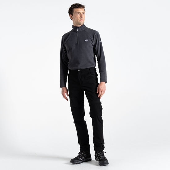 Dare 2b - Men's Tuned In II Multi Pocket Zip Off Walking Trousers Black