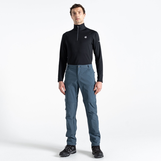 Dare 2b - Men's Tuned In II Multi Pocket Zip Off Walking Trousers Orion Grey