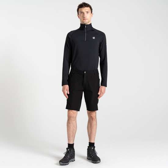 Dare 2b - Men's Tuned In II Multi Pocket Walking Shorts Black