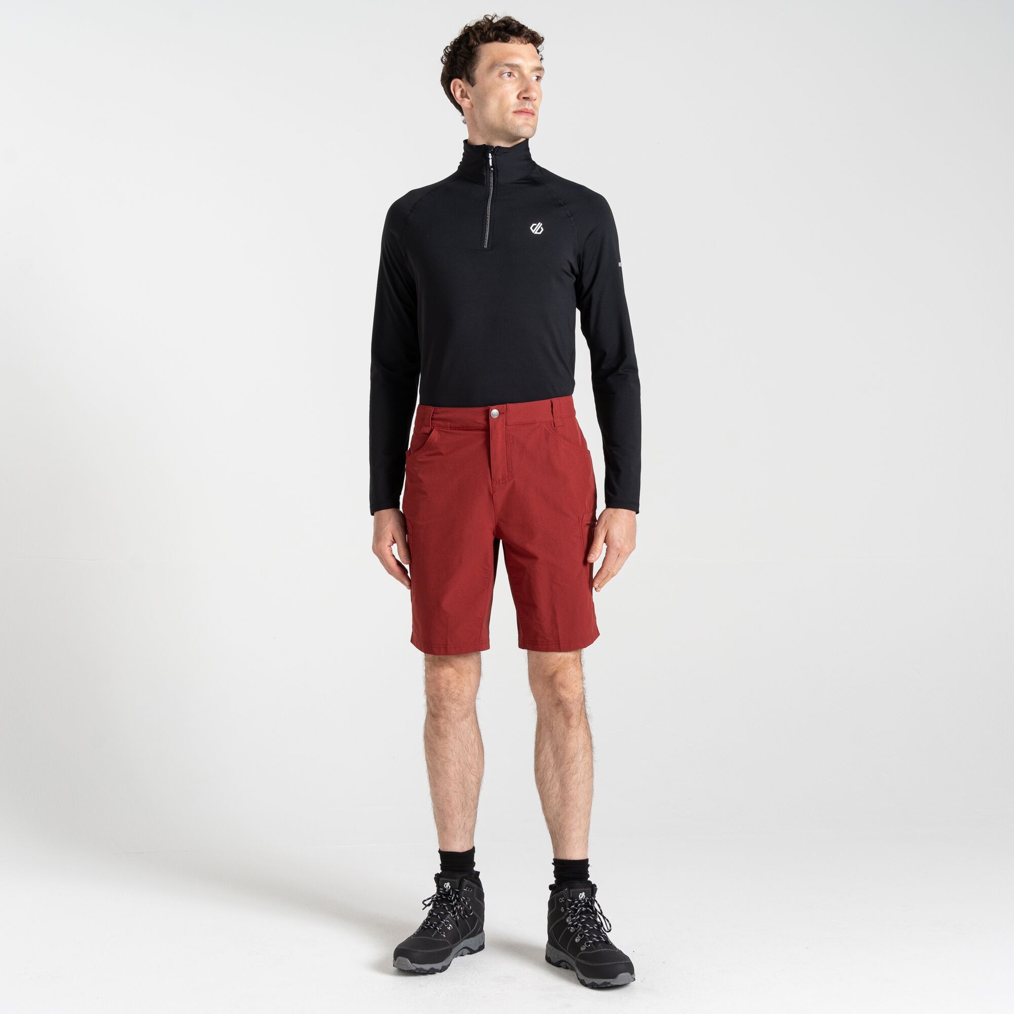 Dare 2B Men's Red Tuned In Ii Walking Shorts Size: 38 - Image 2