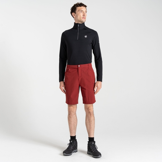 Dare 2b - Men's Tuned In II Multi Pocket Walking Shorts Syrah Red