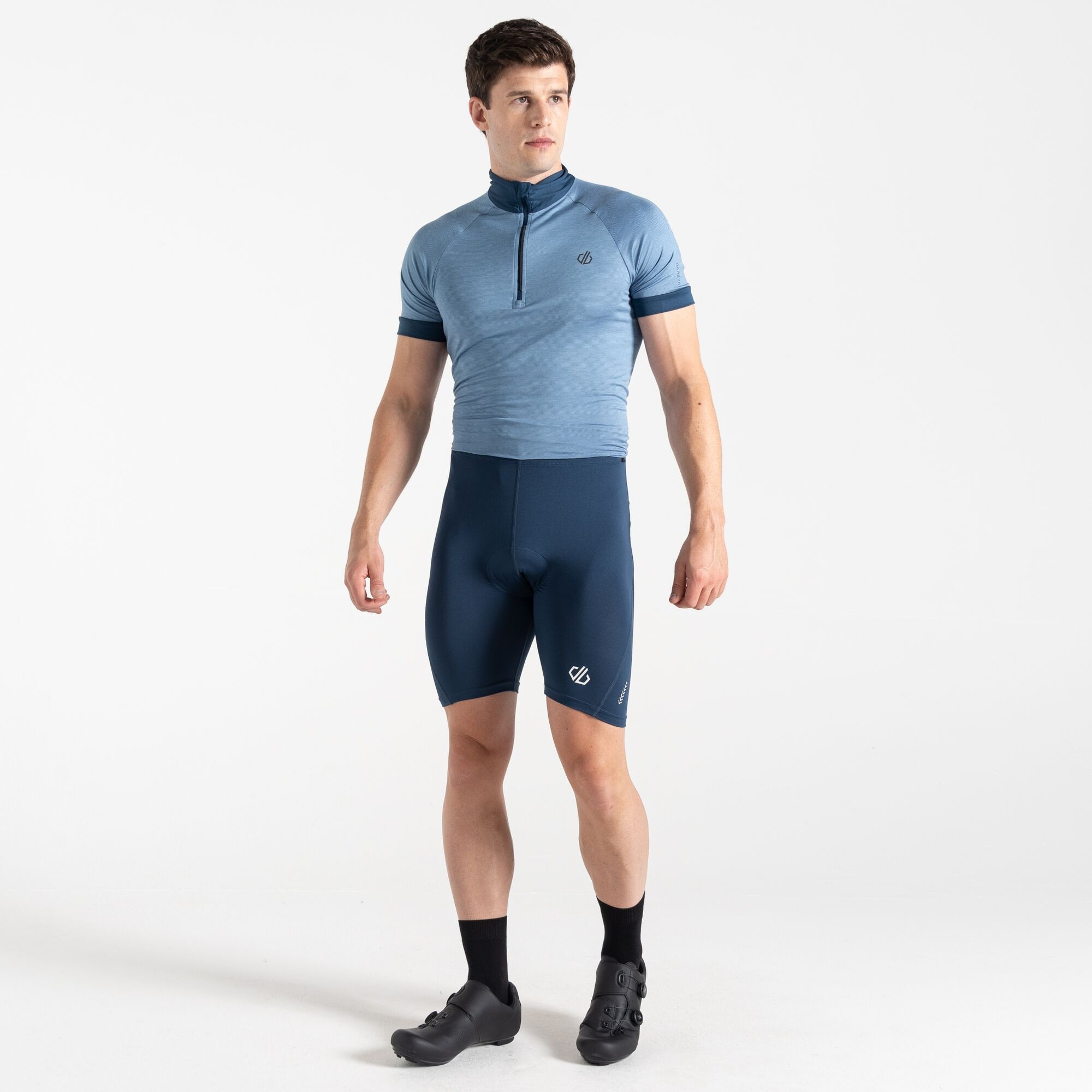 Dare 2b - Męskie Spodenki Rowerowe Bold Niebieski, Rozmiar: XS