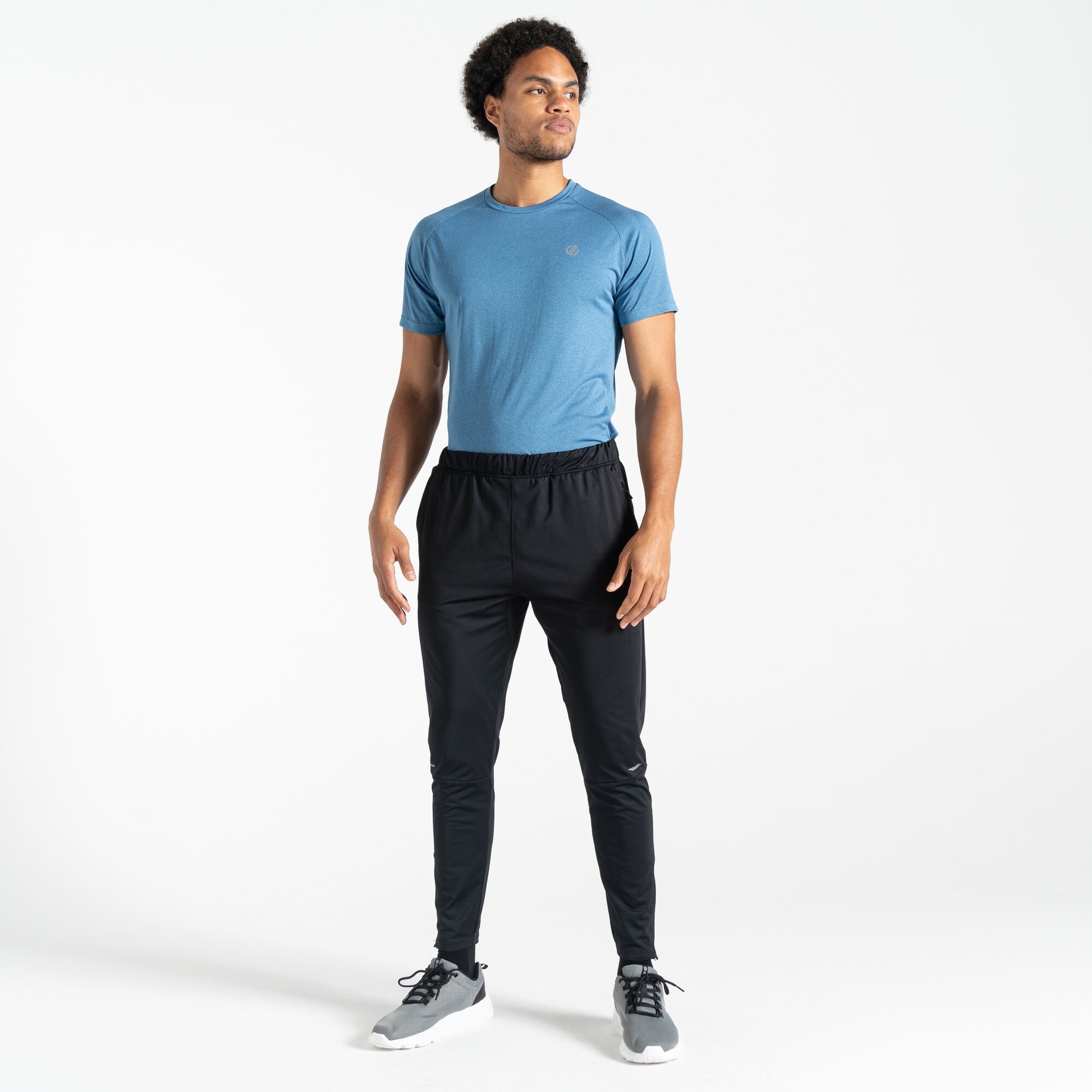 Dare 2b Męskie spodnie sportowe Push Ahead Czarny