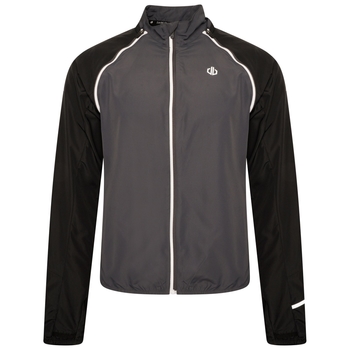 Dare 2b - Men's Oxidate Lightweight Windshell Jacket Black Ebony Grey