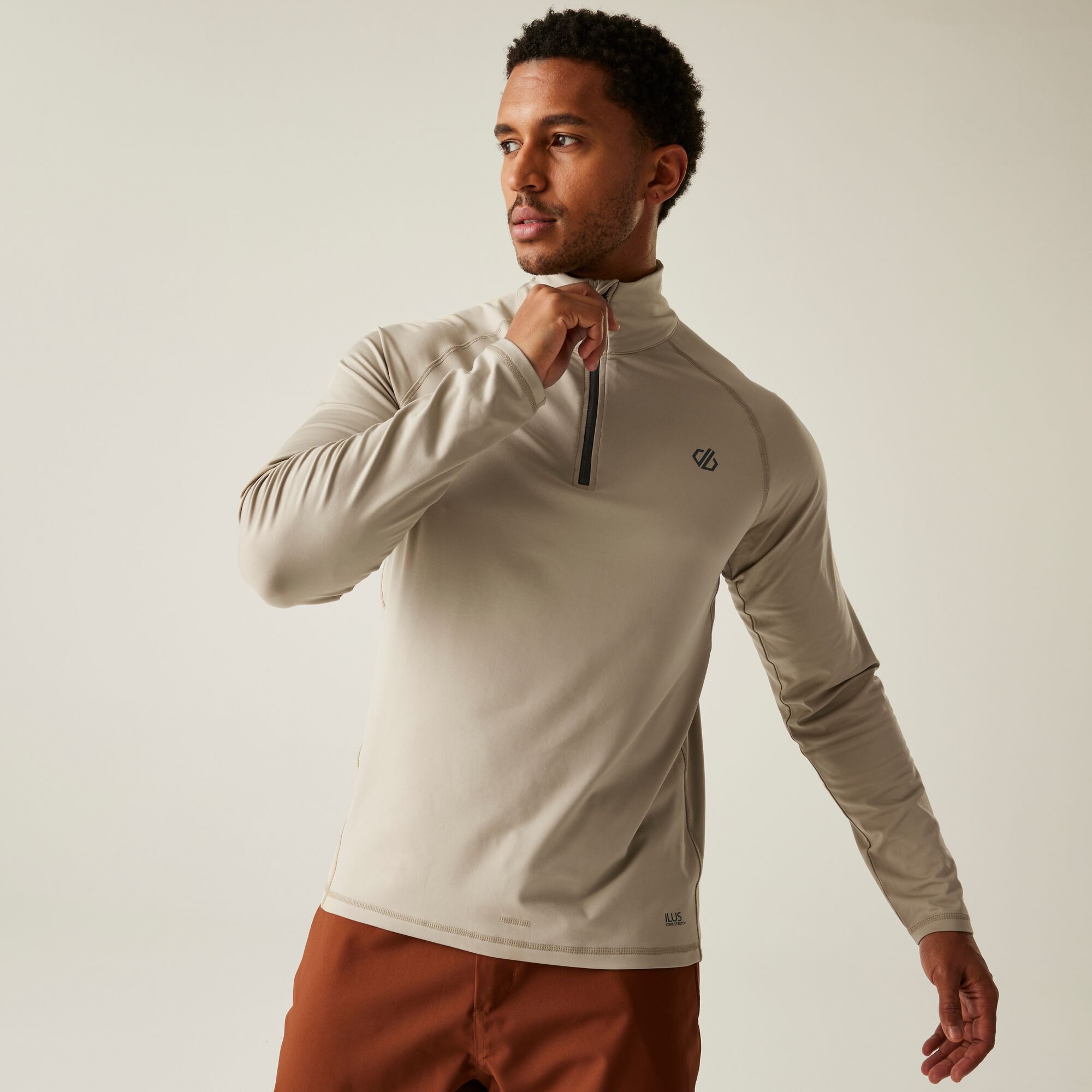 Dare 2b Bluza męska termiczna Fuse Up II Beżowy