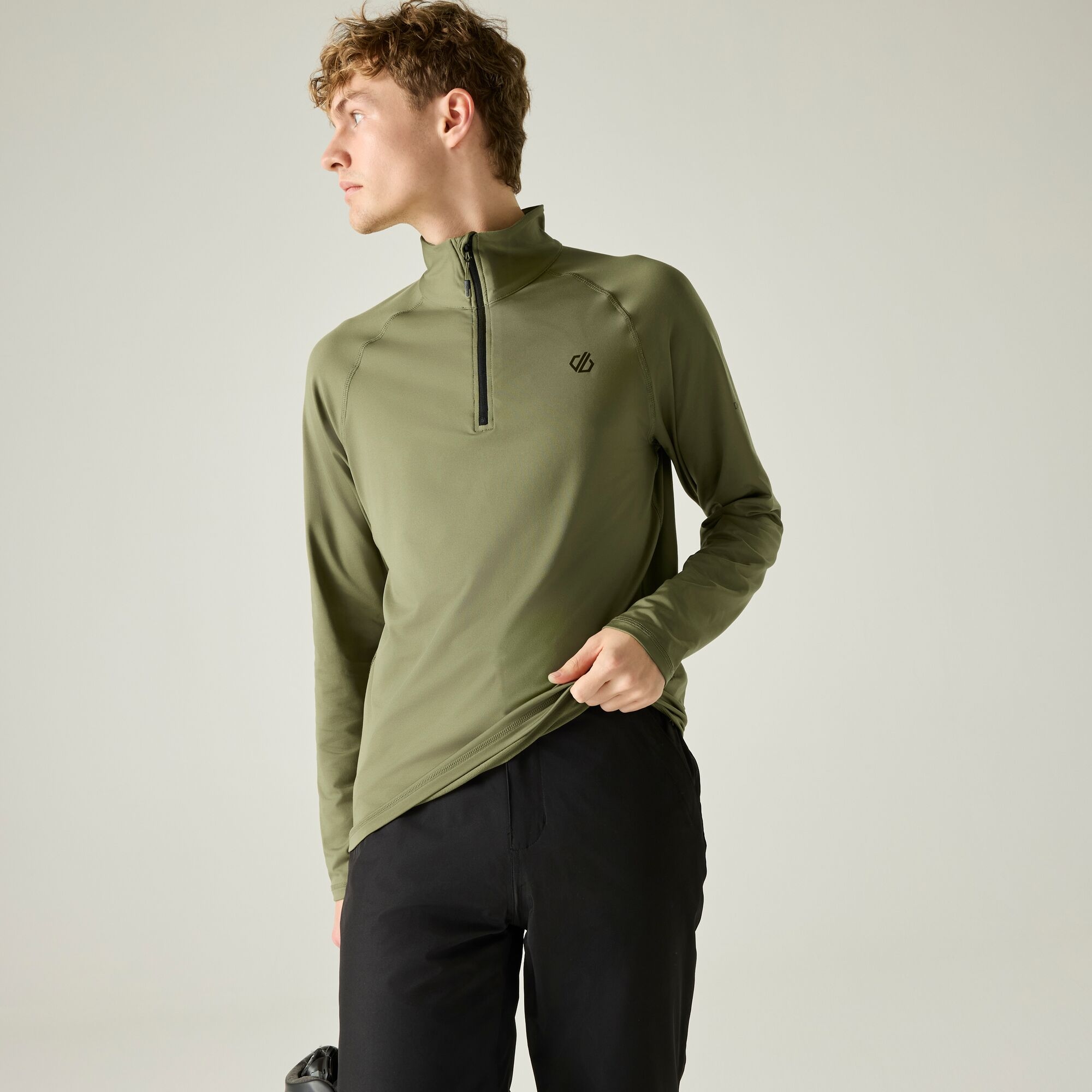 Dare 2B Men's Fuse Up Ii Quick-Drying Sweater - Olive Green - XXXL - Image 6