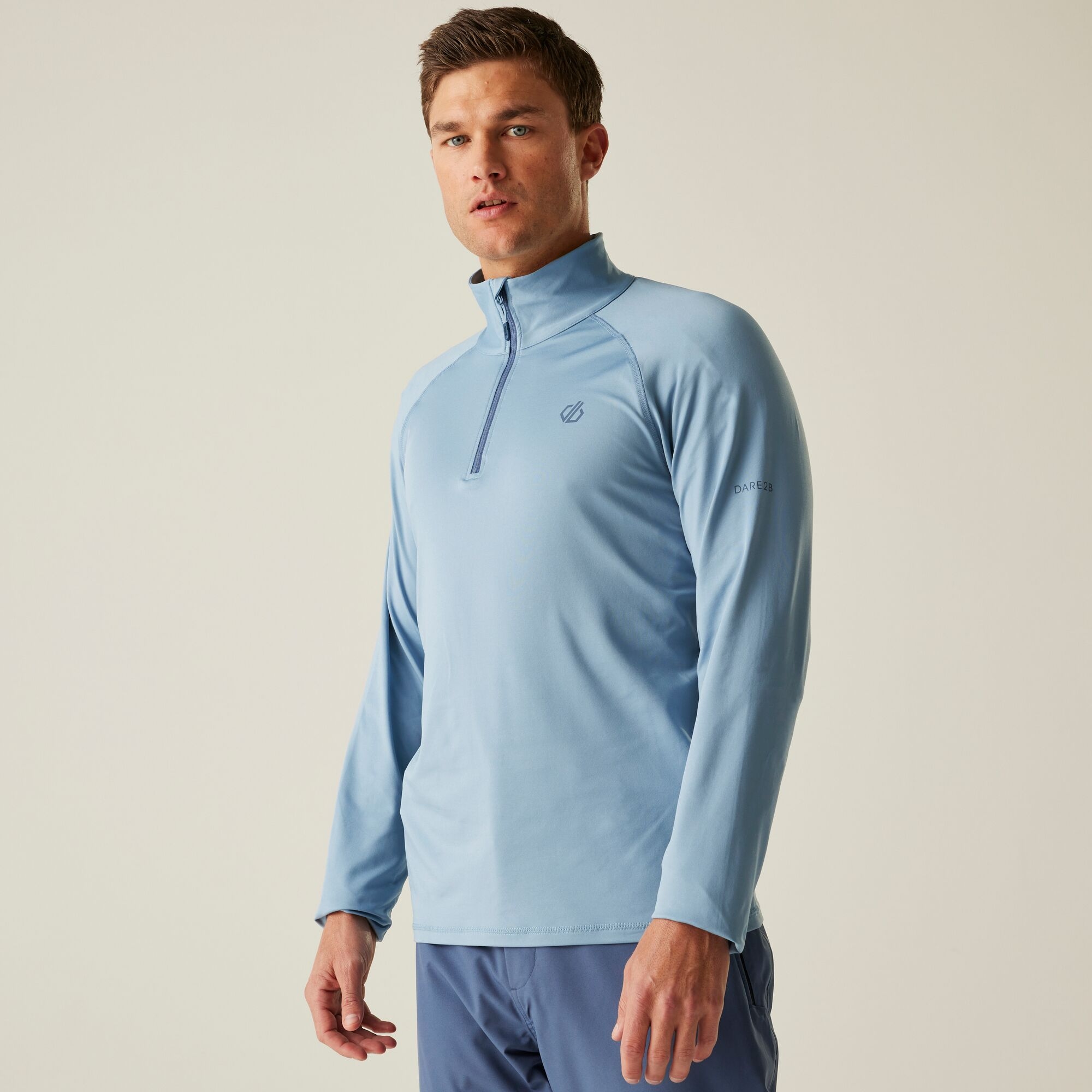 Dare 2b Bluza męska z suwakiem Fuse Up II Niebieski