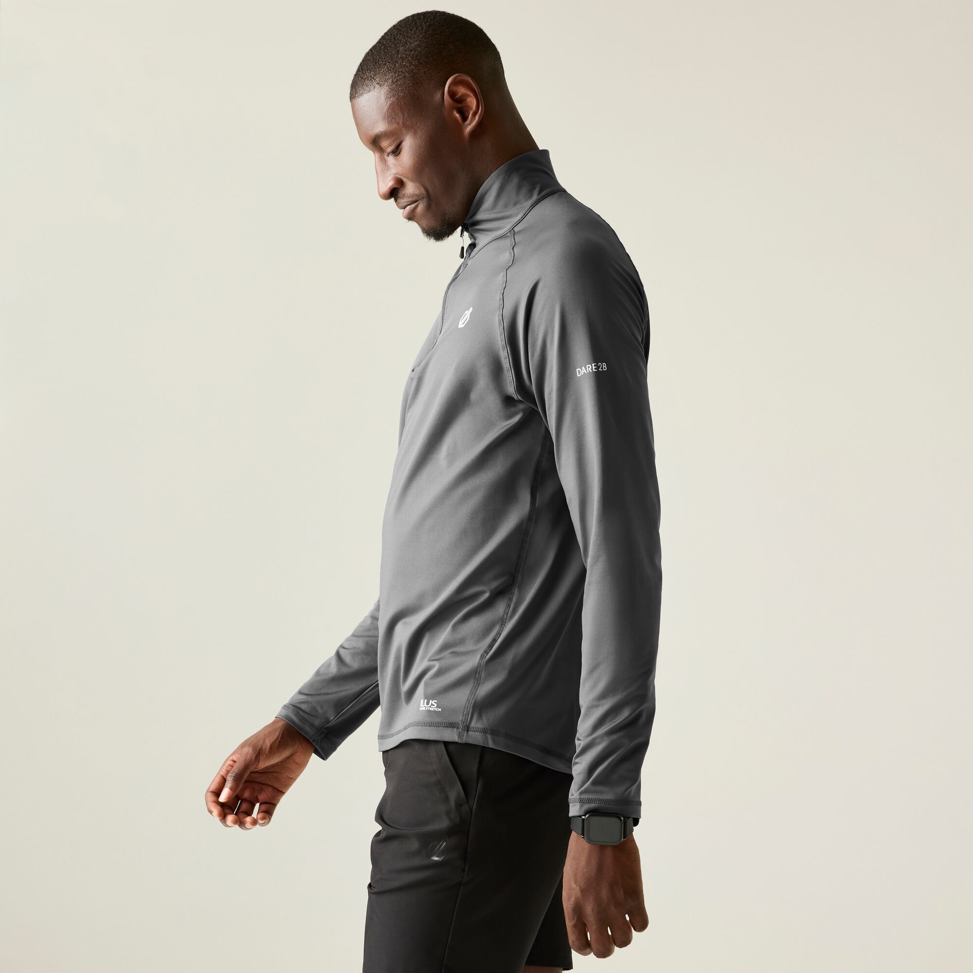 Dare 2b Bluza męska z suwakiem Fuse Up II Szary