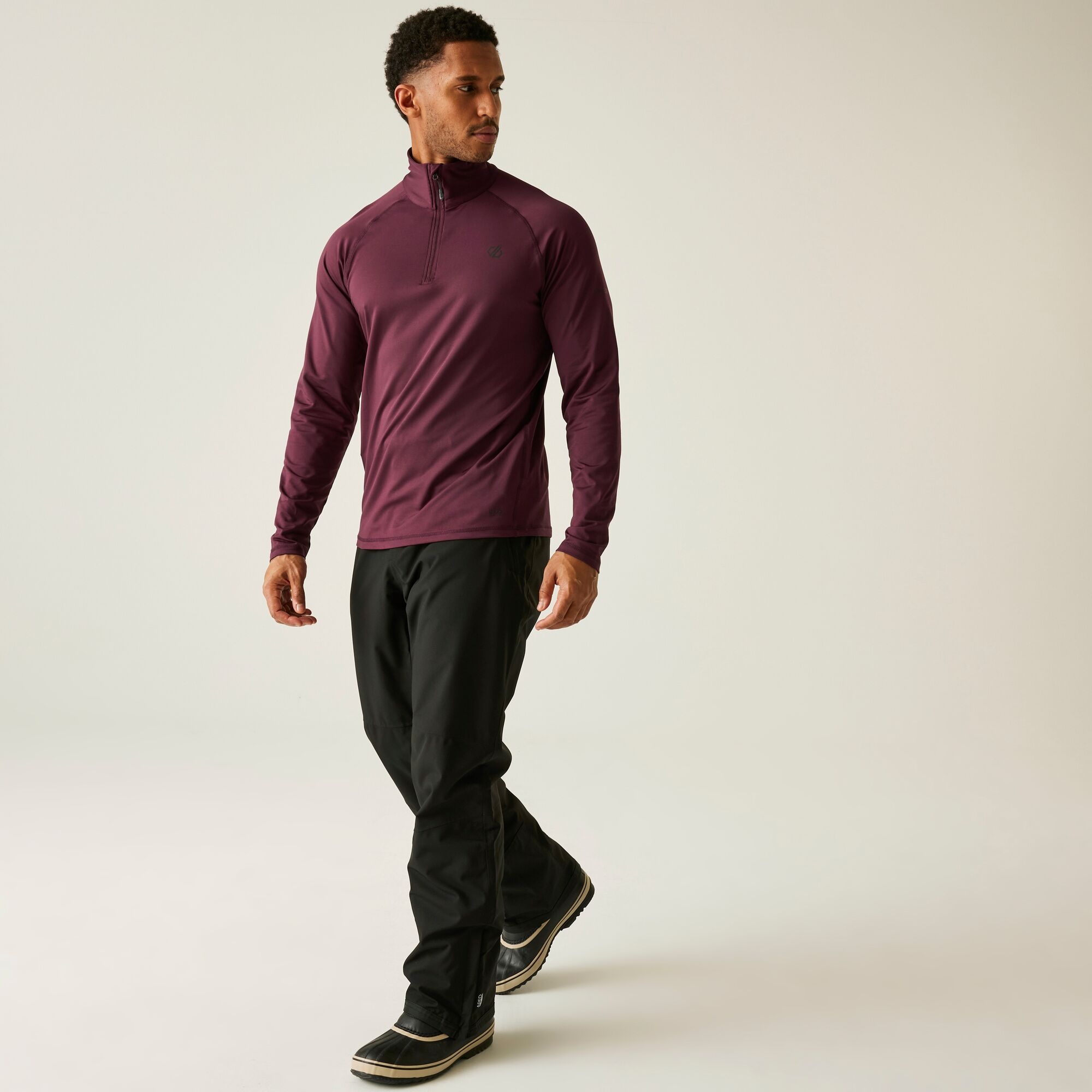 Dare 2b Bluza męska termiczna Fuse Up II Fioletowy