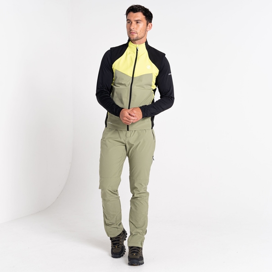 Dare 2b - Men's Latitudinal Softshell Vest  Green Algae