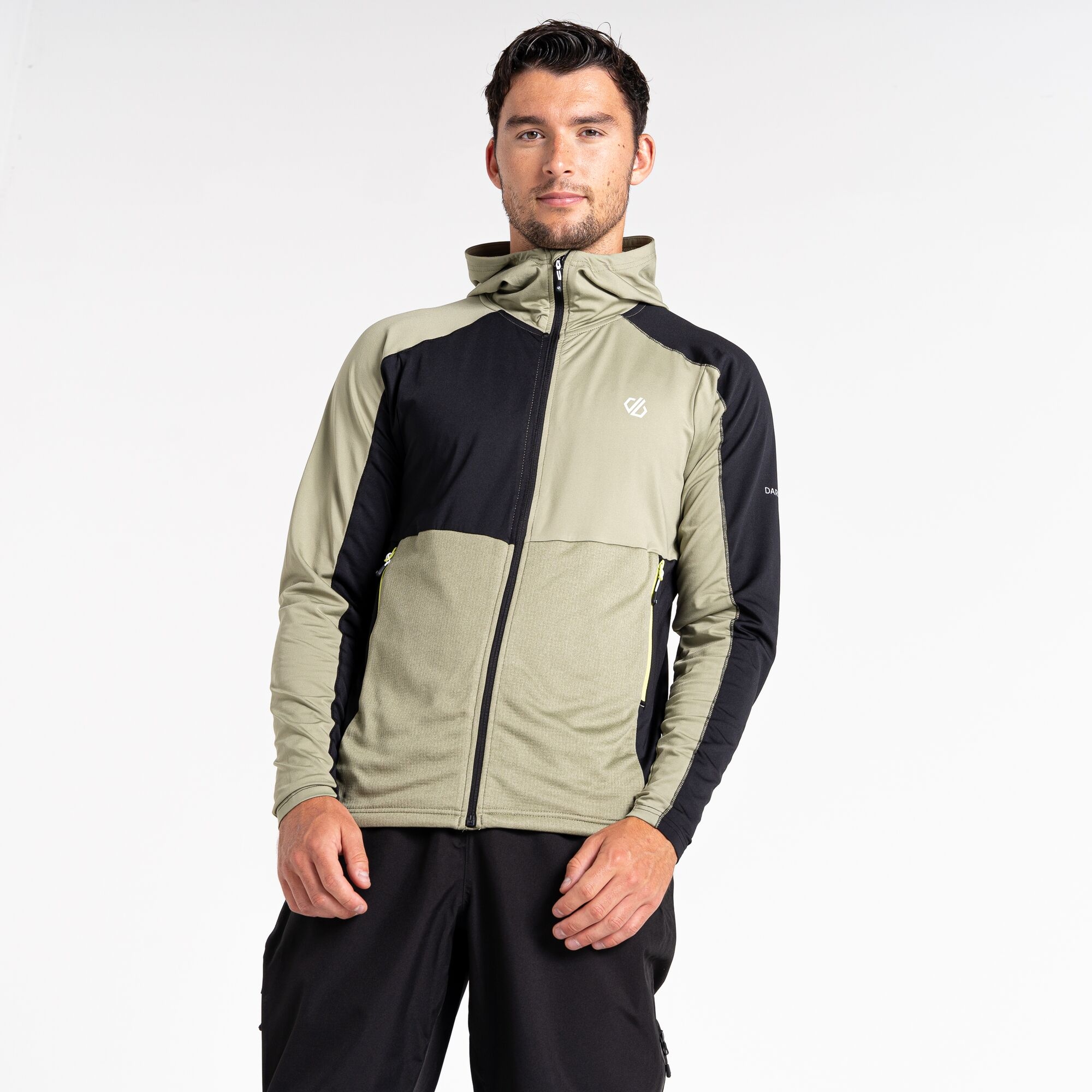 Dare 2b Męski softshell Assimilate Zielono-czarny