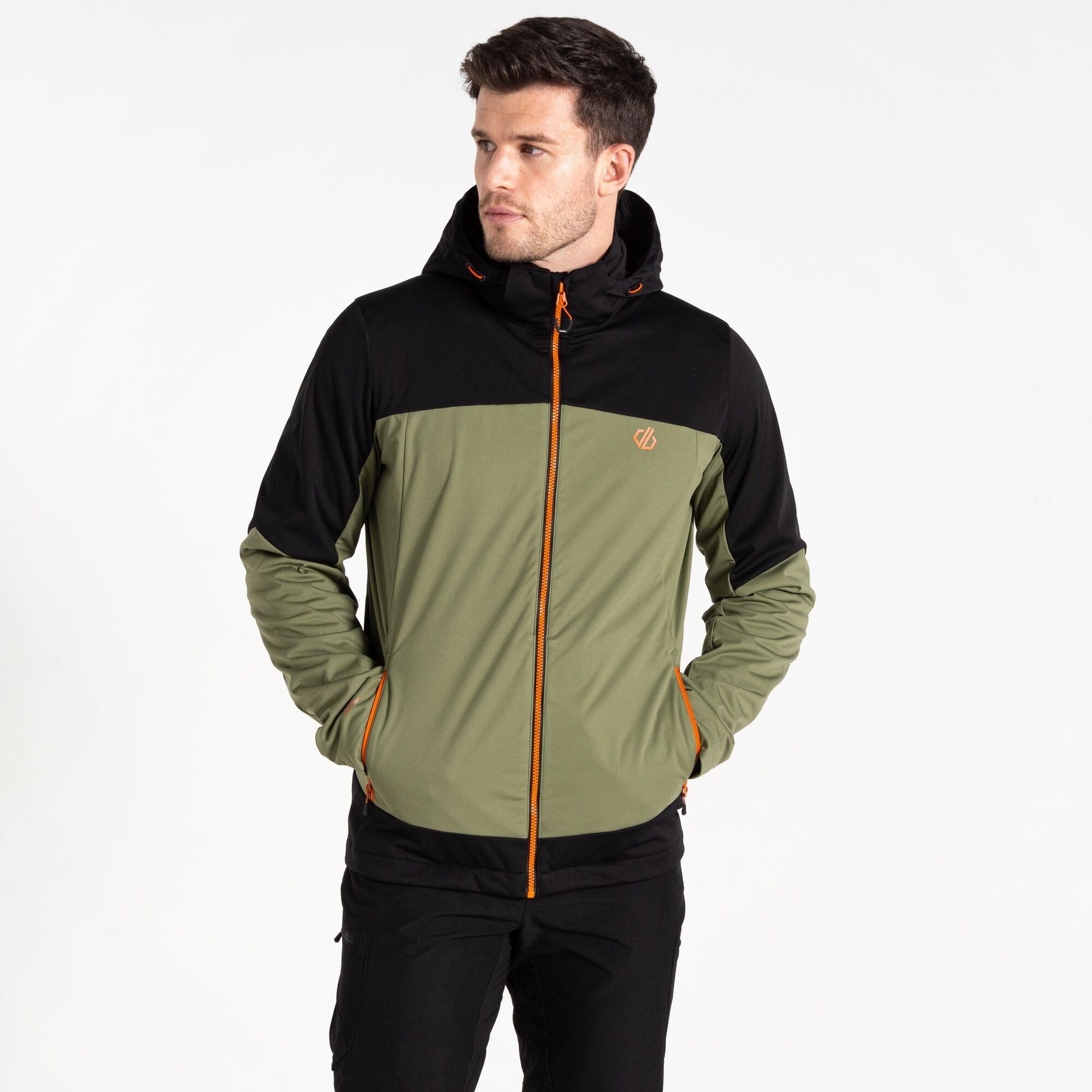 Dare 2b Męski softshell Mountaineer Zielony