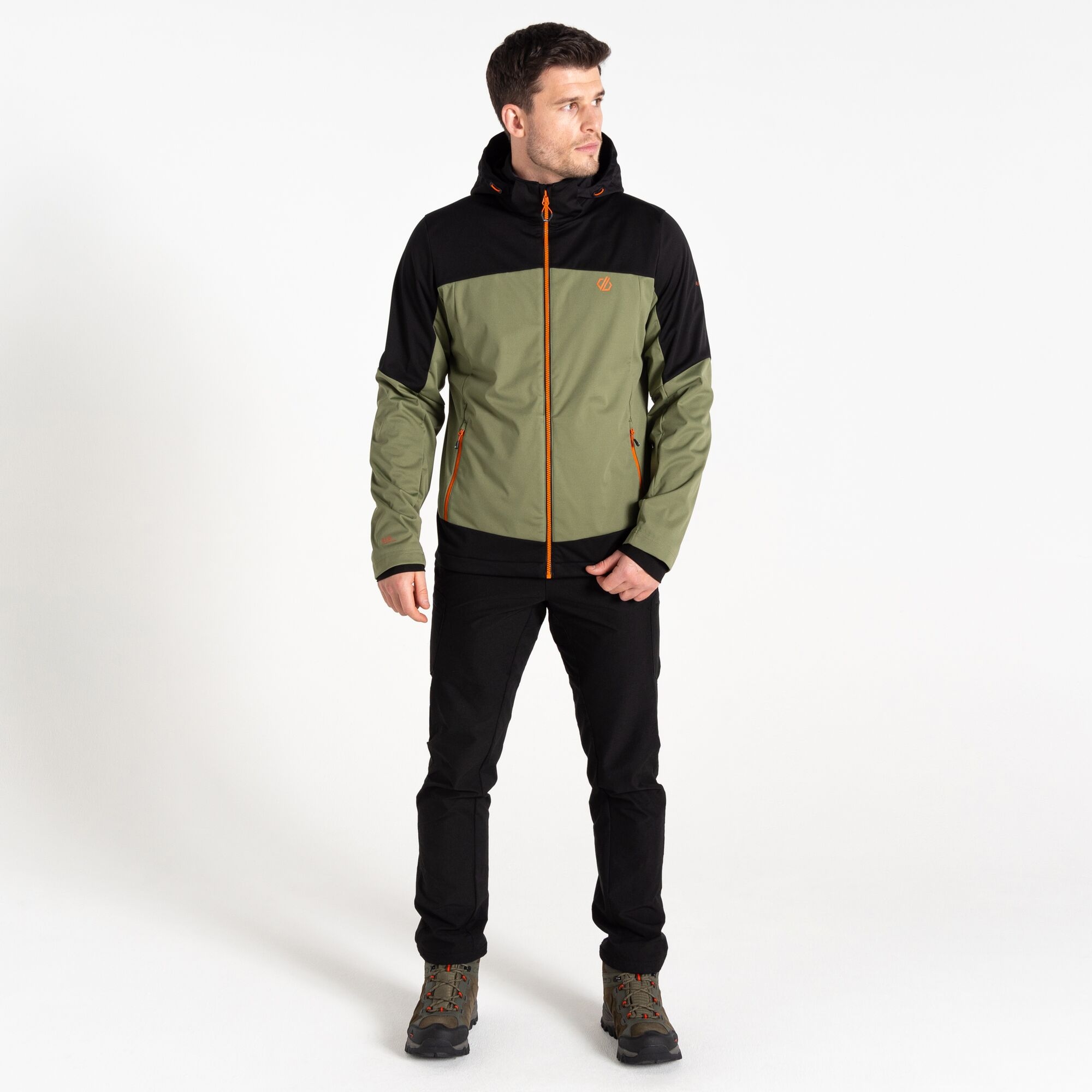 Dare 2b Męski softshell Mountaineer Zielony