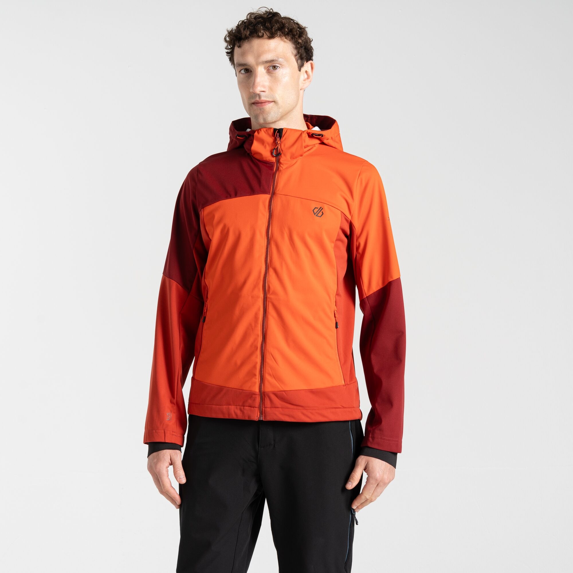 Dare 2b Męski softshell Mountaineer Czerwony