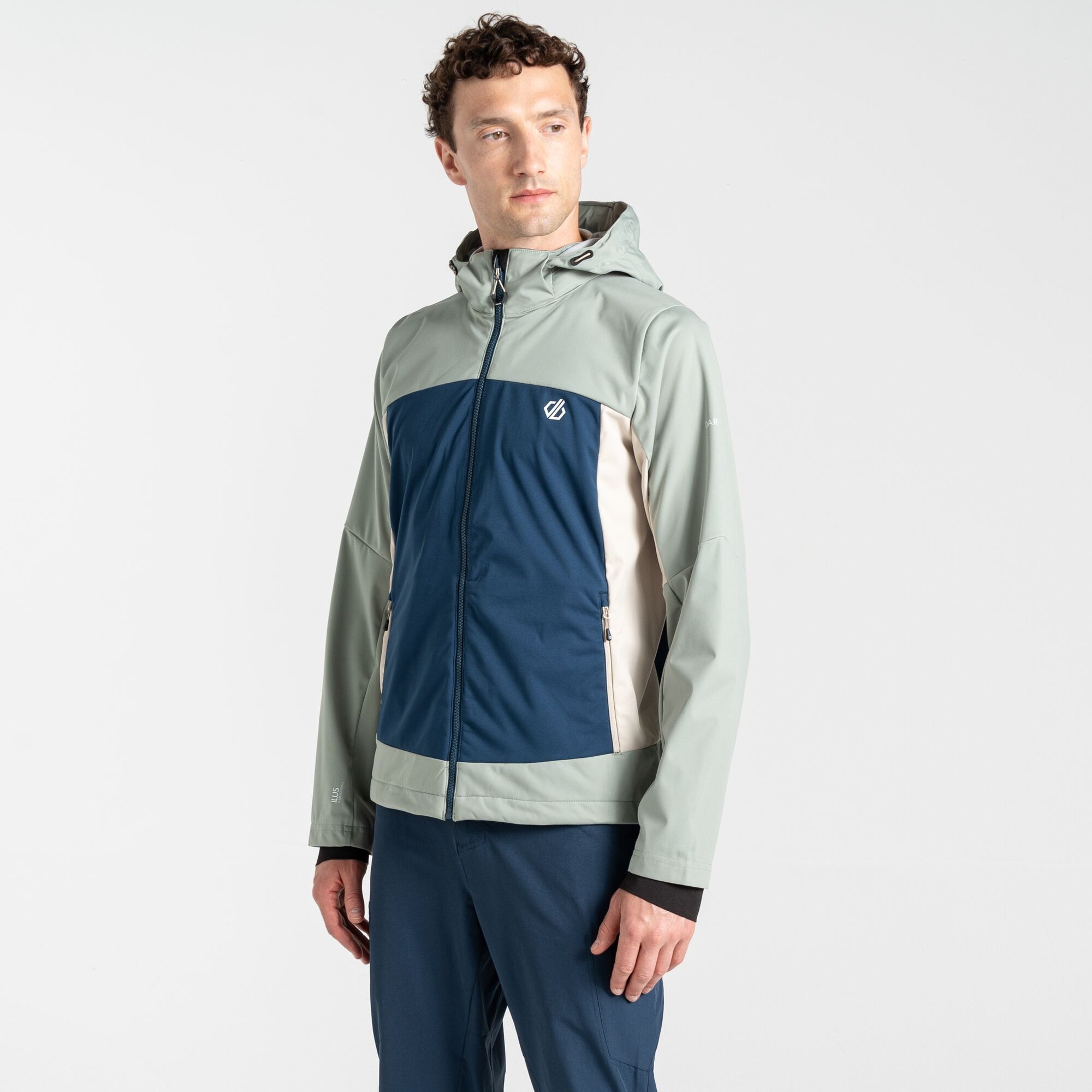 Dare 2b Męski softshell Mountaineer Niebieski