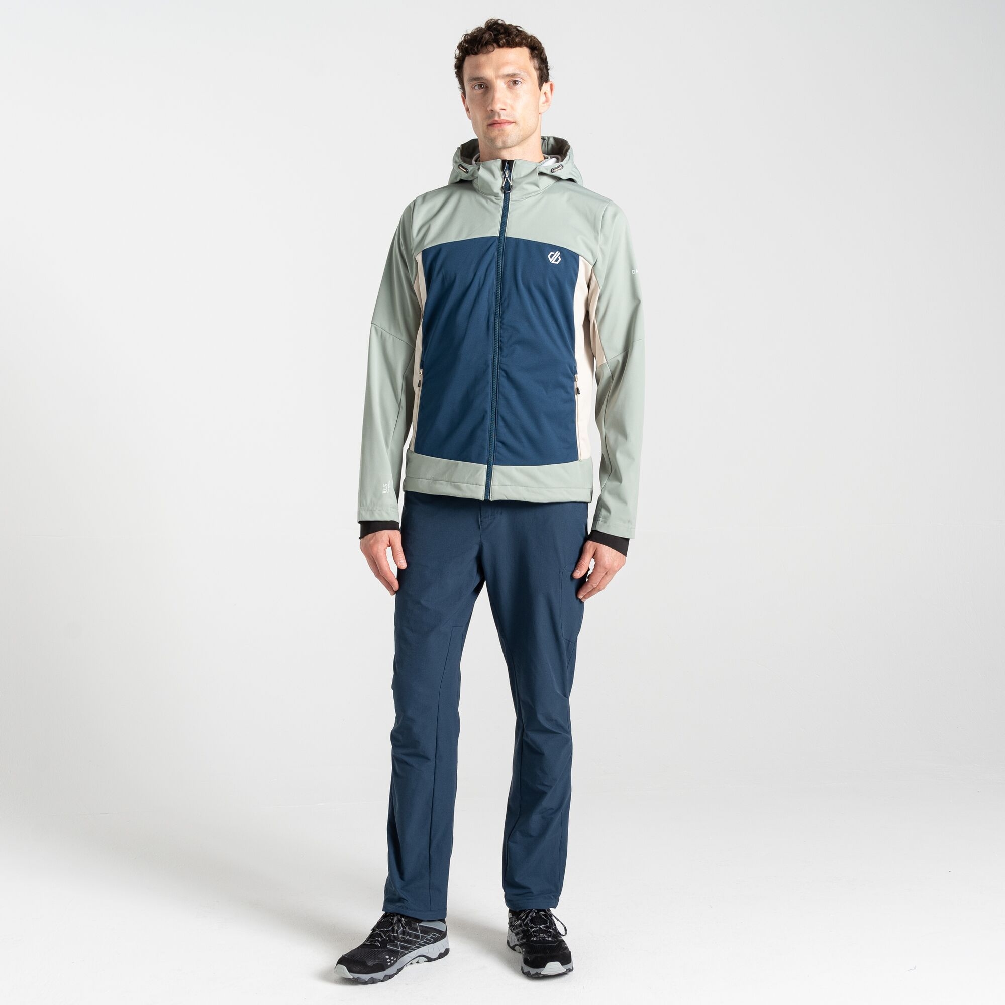 Dare 2b Męski softshell Mountaineer Niebieski