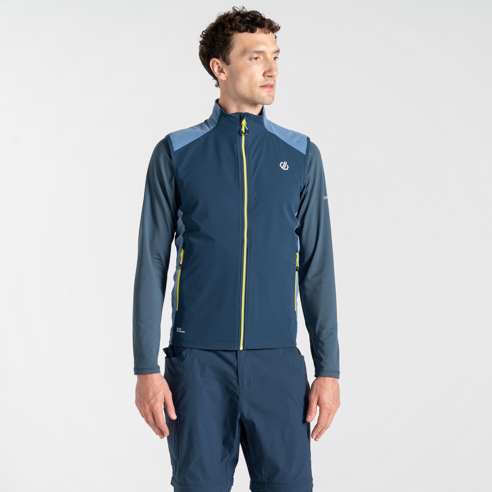 Dare 2b - Męski Bezrękawnik Lattitudinal II Niebieski, Rozmiar: XXXL