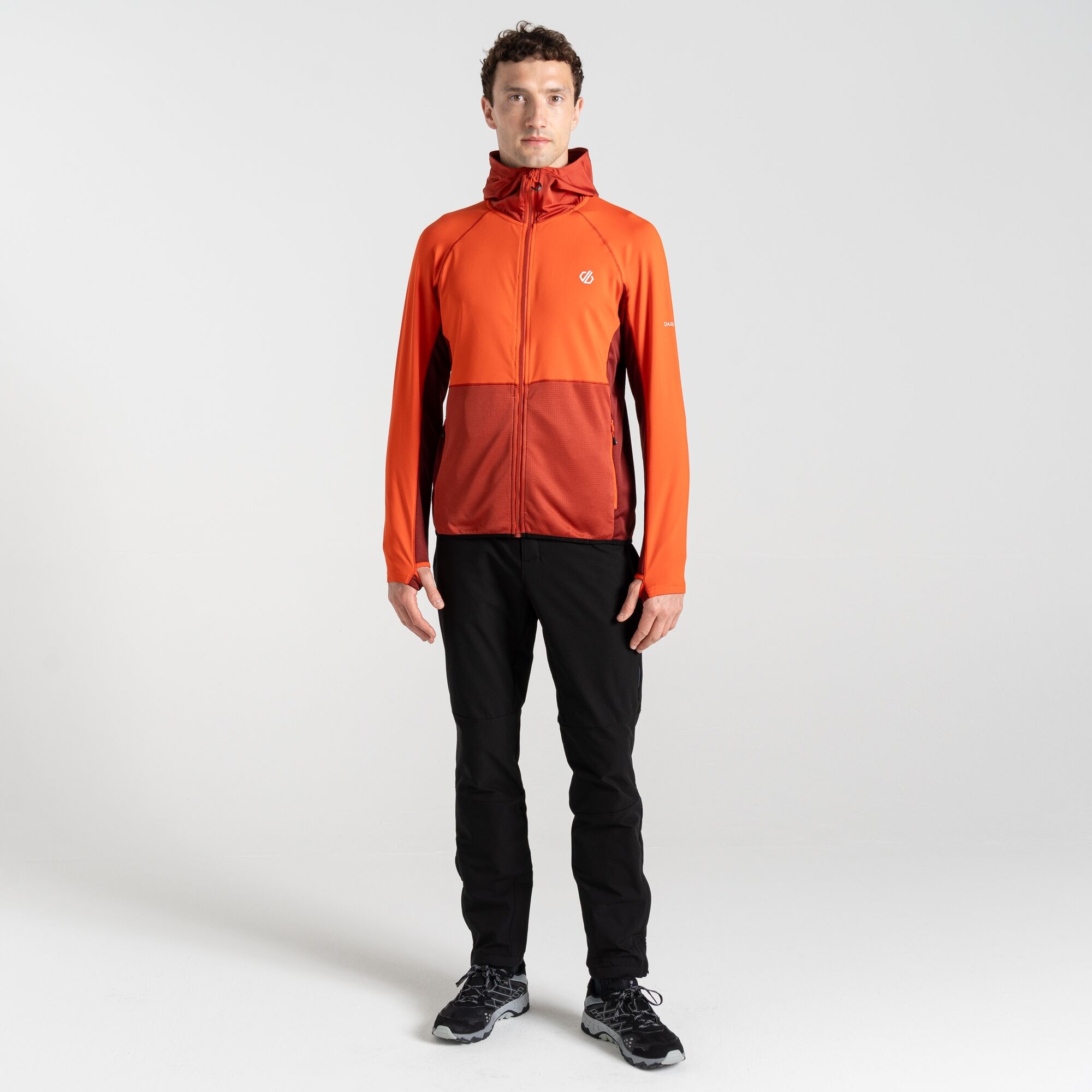 Dare 2b - Męska Bluza Assimlilate II Czerwony