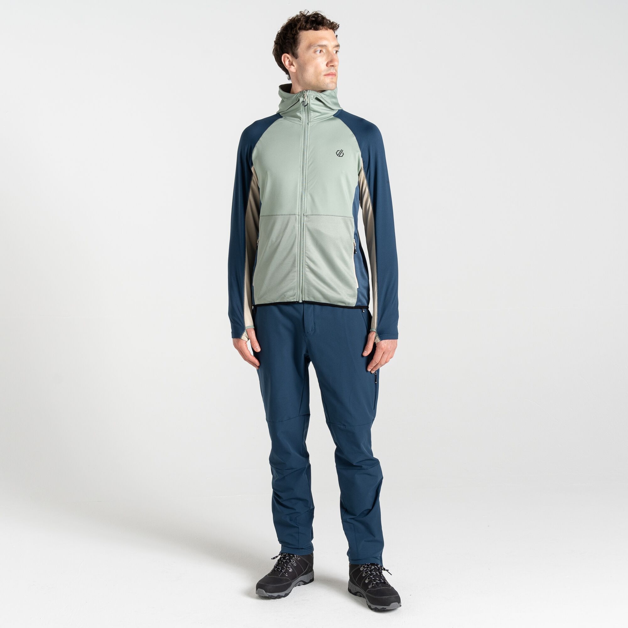 Dare 2b - Męska Bluza Assimlilate II Zielony