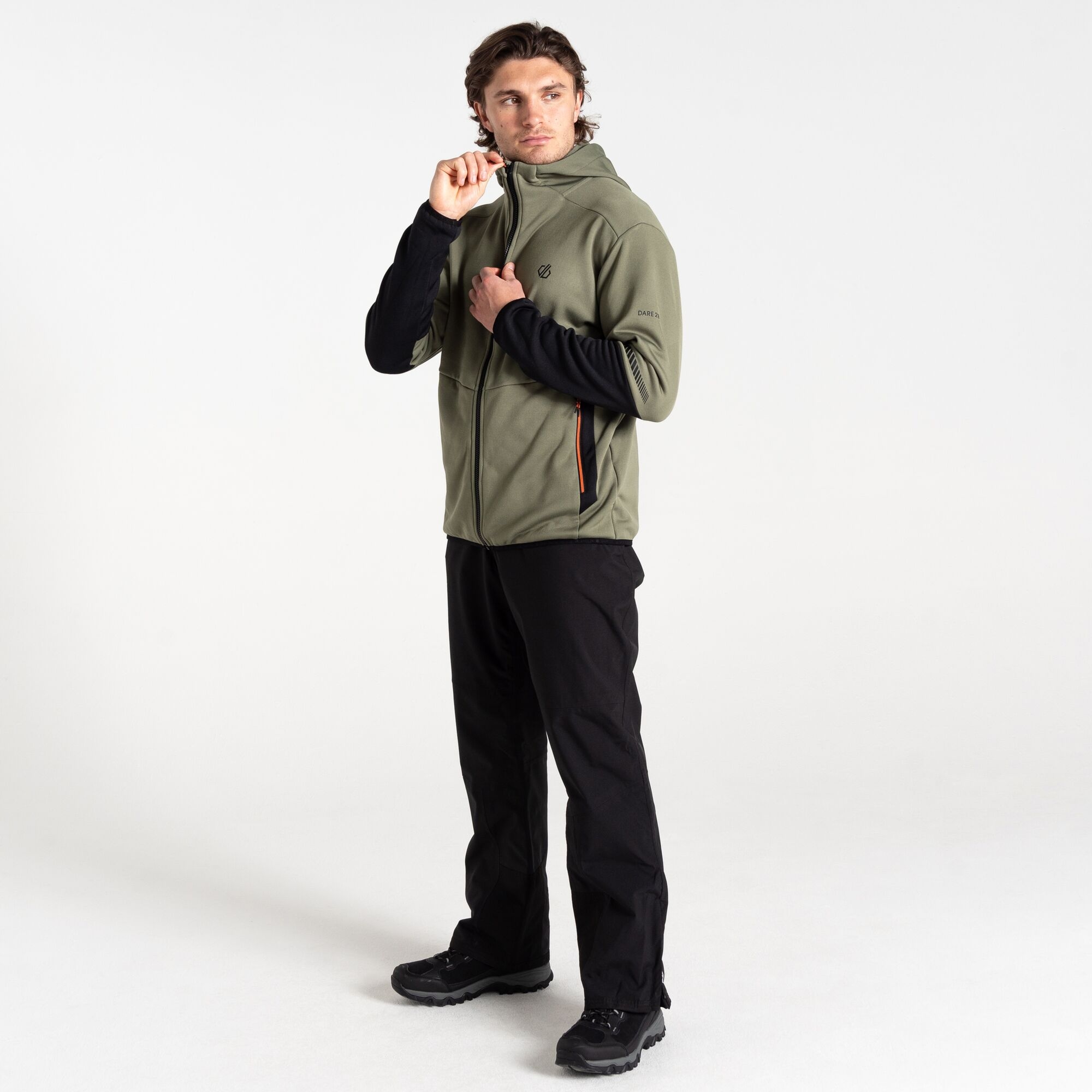 Dare 2b Męska bluza Camber Core Stretch Zielony