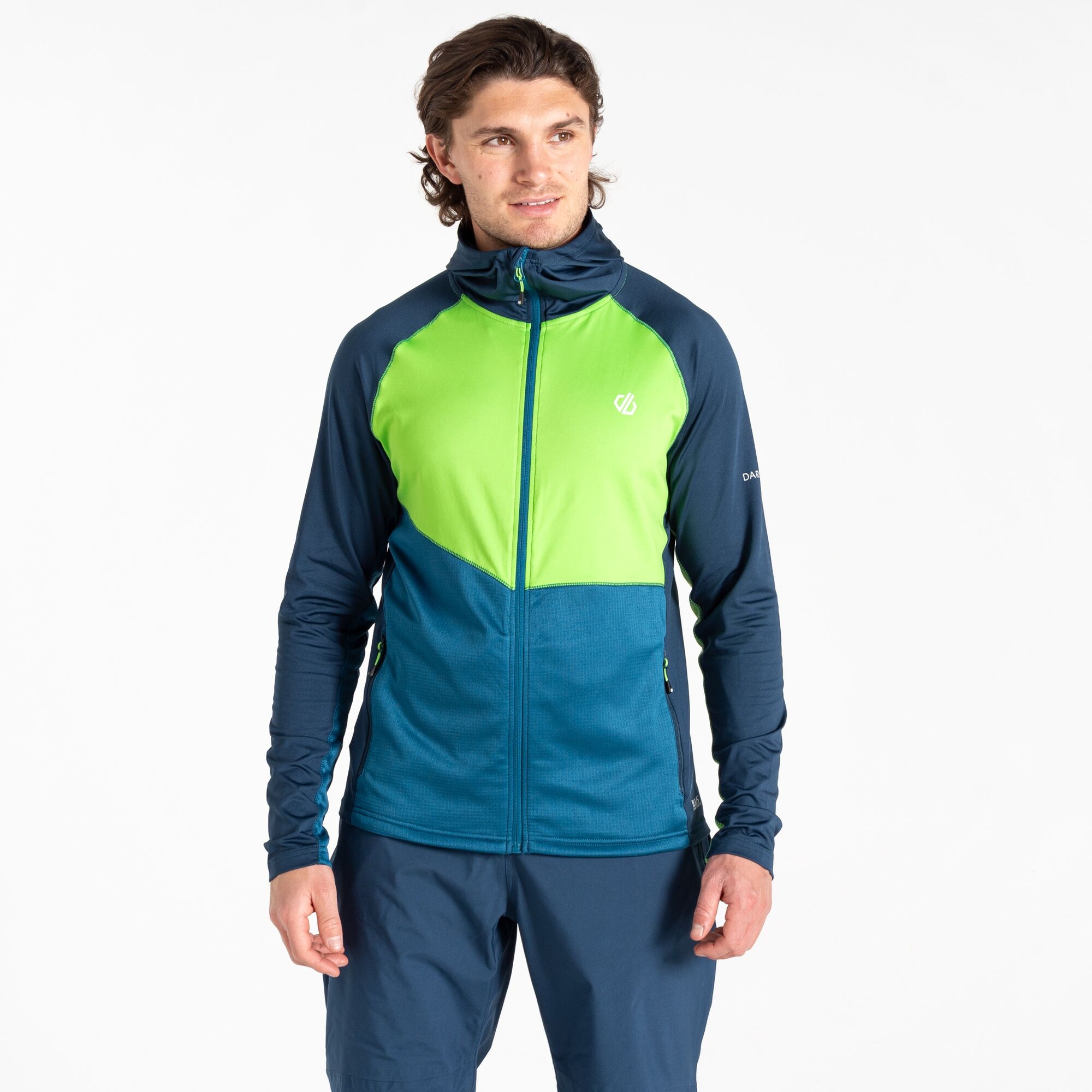 Dare 2b - Męska Bluza Assimilate II Core Stretch Niebieski, Rozmiar: XXXL