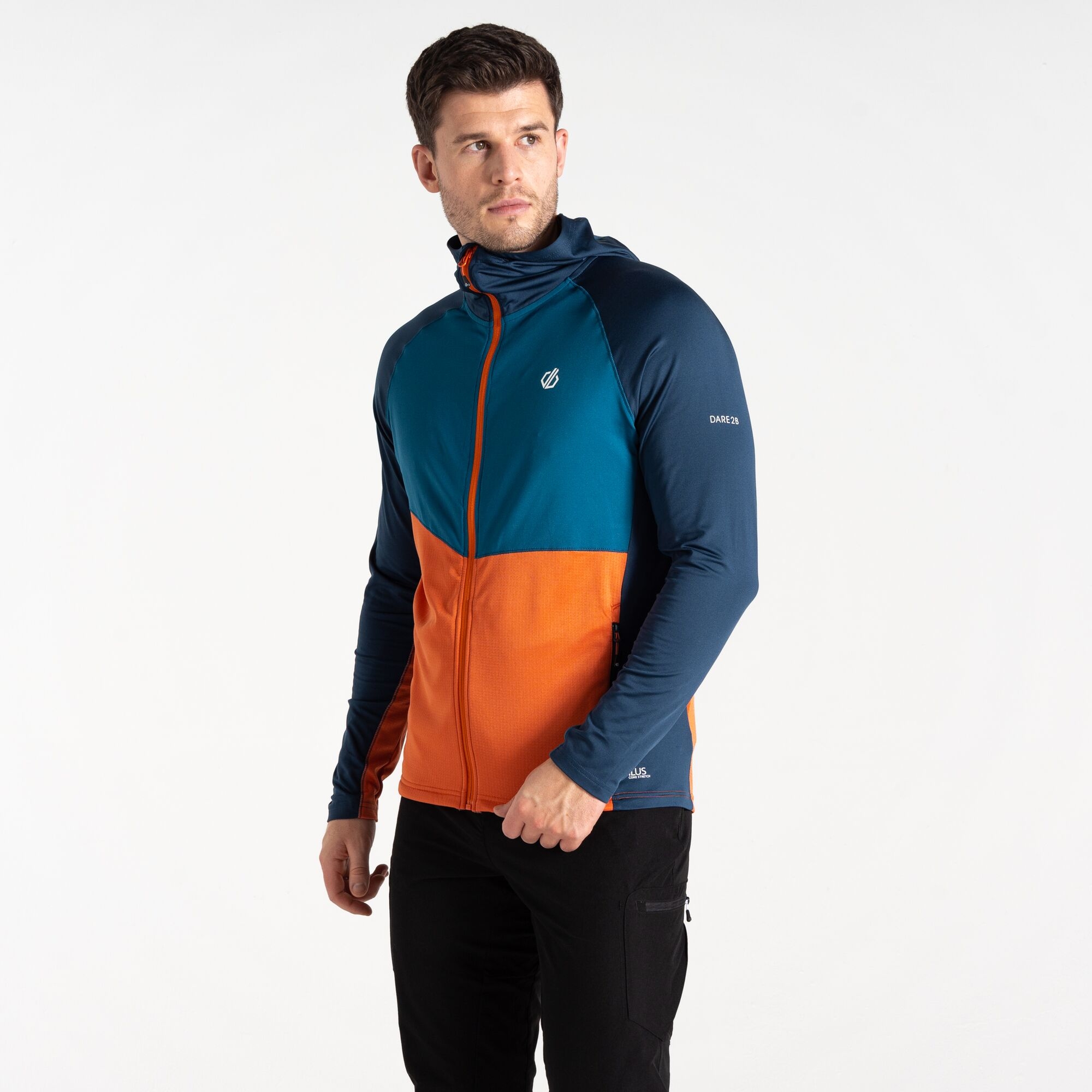 Dare 2b - Męska Bluza Assimilate II Core Stretch Niebieski, Rozmiar: S